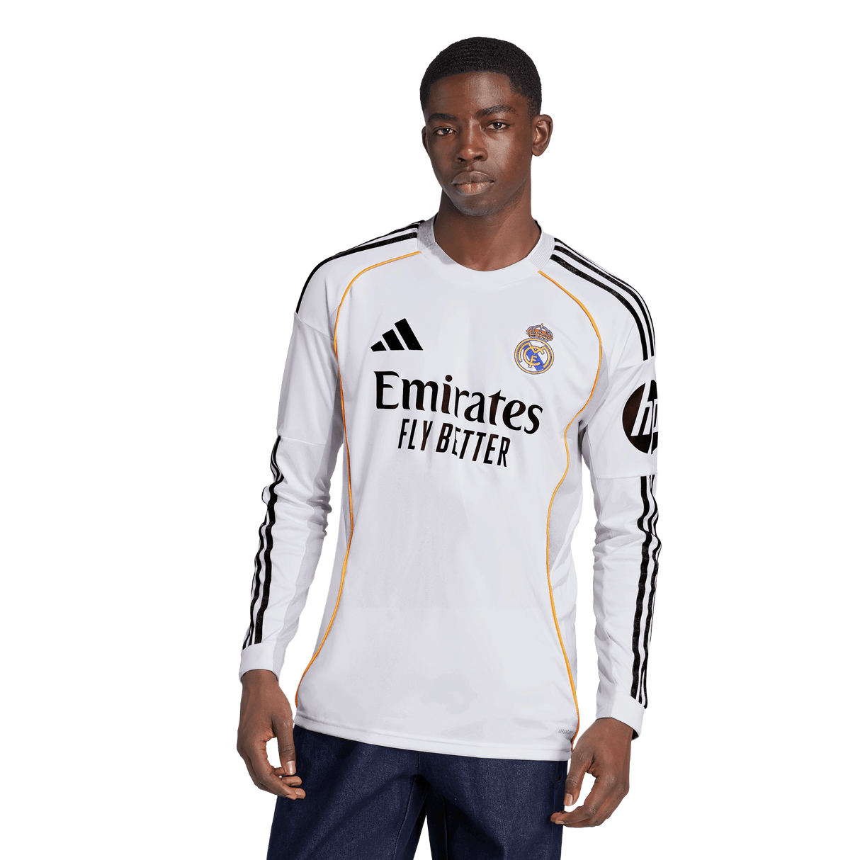ADIDAS - Maglia Home Long Sleeve Real Madrid 25/26 - Uomo - White - image 3