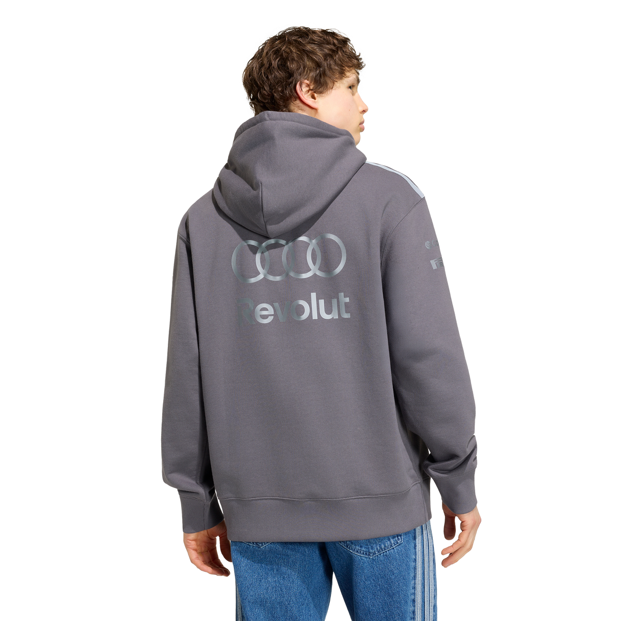 ADIDAS - Audi Revolut Formula One Team 2026 Driver Hoodie - Uomo - Black - image 3