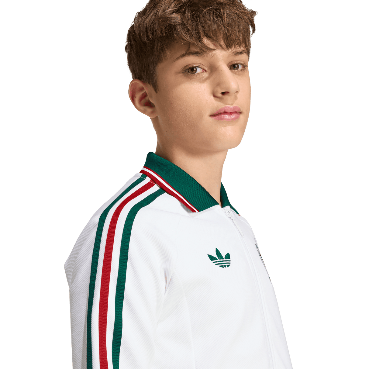 ADIDAS - Mexico Away Anthem Jacket Kids - White - image 5