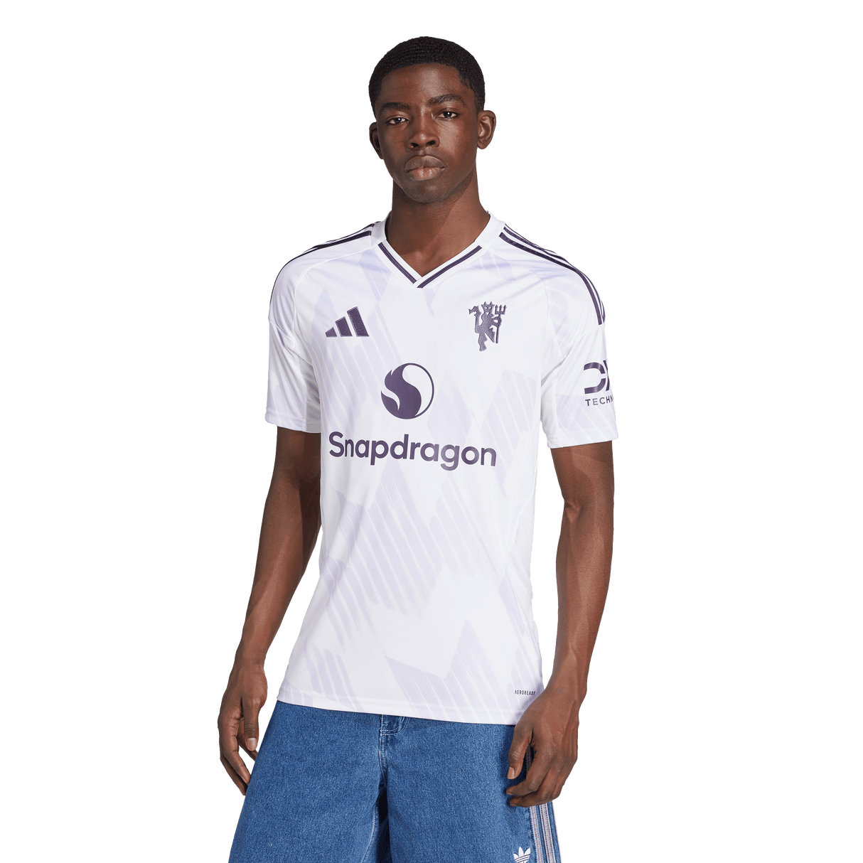 ADIDAS - Maglia Away Manchester United Fc 25/26 - Uomo - White - image 3