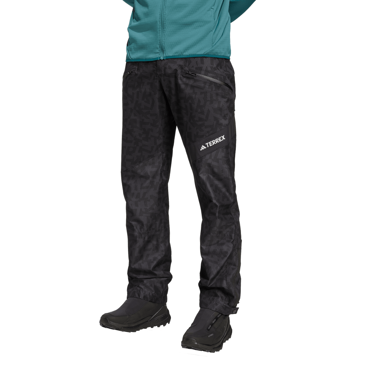 ADIDAS - TERREX Techrock 2.5 Layer PRIMEKNIT CLIMAPROOF+ Tour Pants - Uomo - Black - image 2