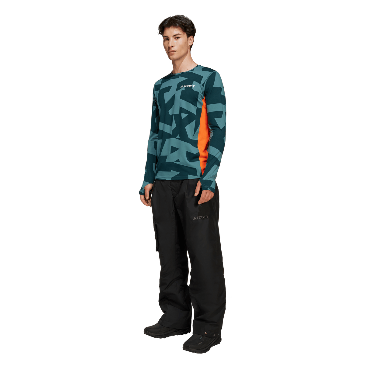 ADIDAS - Pantaloni TERREX Xploric 2 Layer Insulated CLIMAPROOF - Uomo - Black - image 5