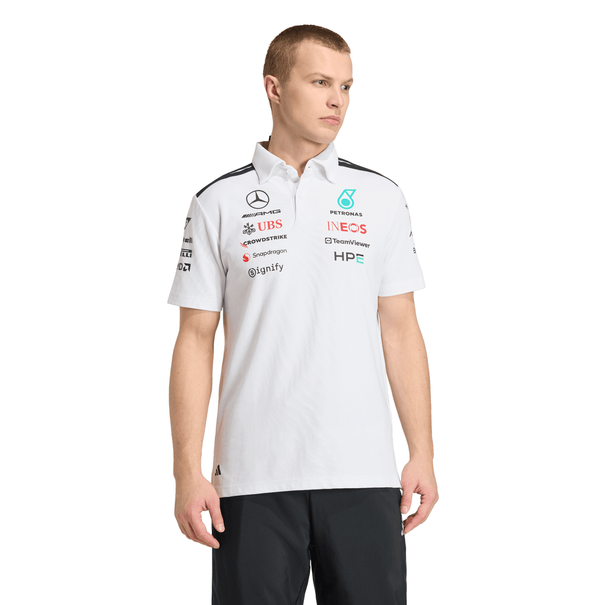 ADIDAS - Polo Mercedes-Amg Petronas Formula 1 Team Engineers - Uomo - image 11