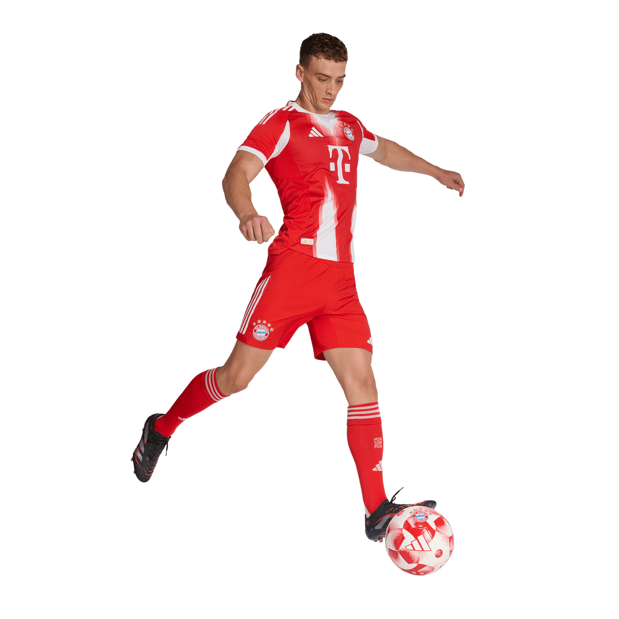 ADIDAS - Maglia Home Authentic Fc Bayern 25/26 - Uomo - Red - image 5
