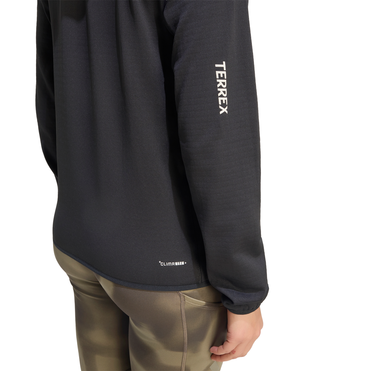 ADIDAS - TERREX Xperior CLIMAWARM+ Ventknit Fleece Hooded Jacket - Donna - Black - image 6
