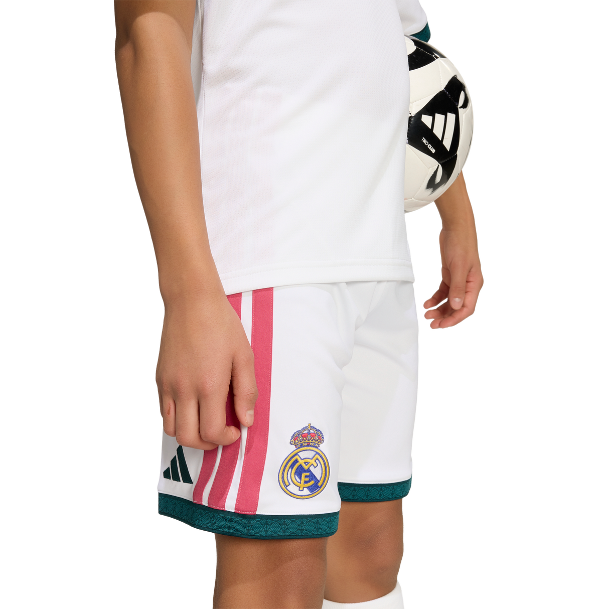 ADIDAS - Real Madrid 26/27 Home Kids Kit - White - image 7