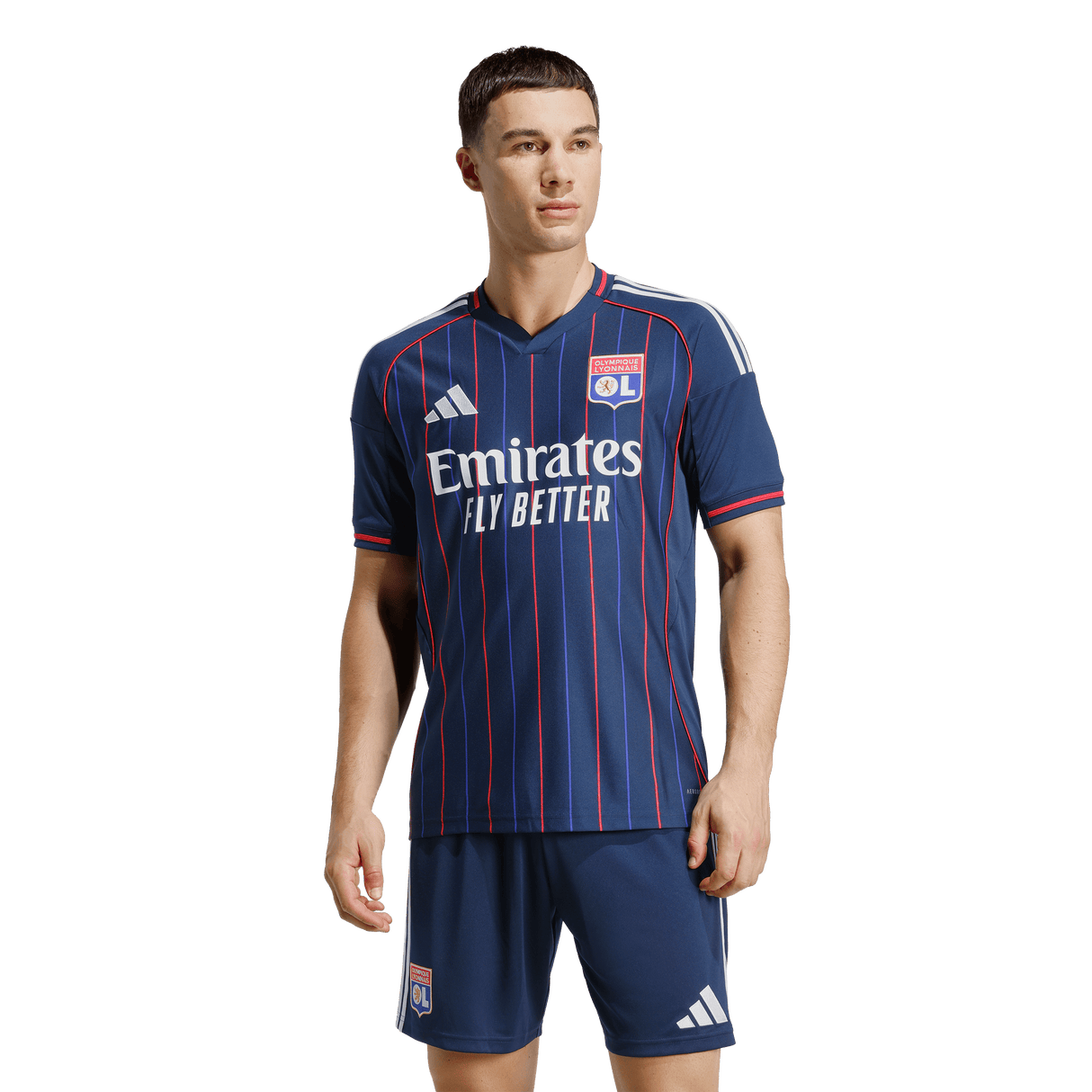 ADIDAS - Maglia Da Trasferta Olympique Lyonnais 25/26 - Uomo - Blue - image 3