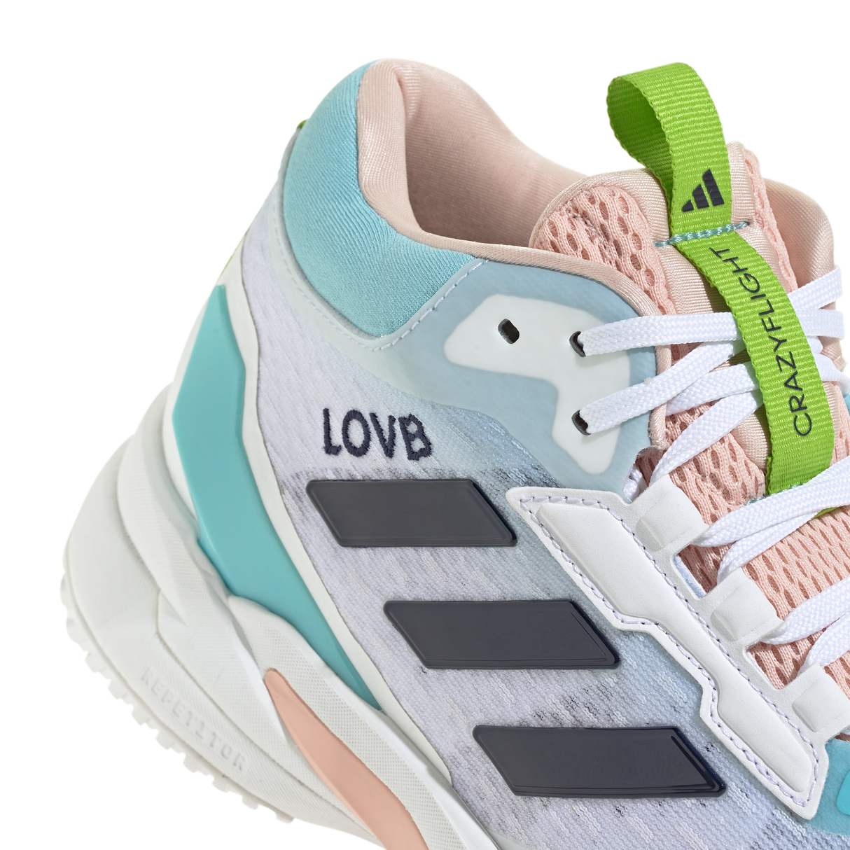 ADIDAS - Crazyflight 6 Indoor Shoes - Donna - White - image 9