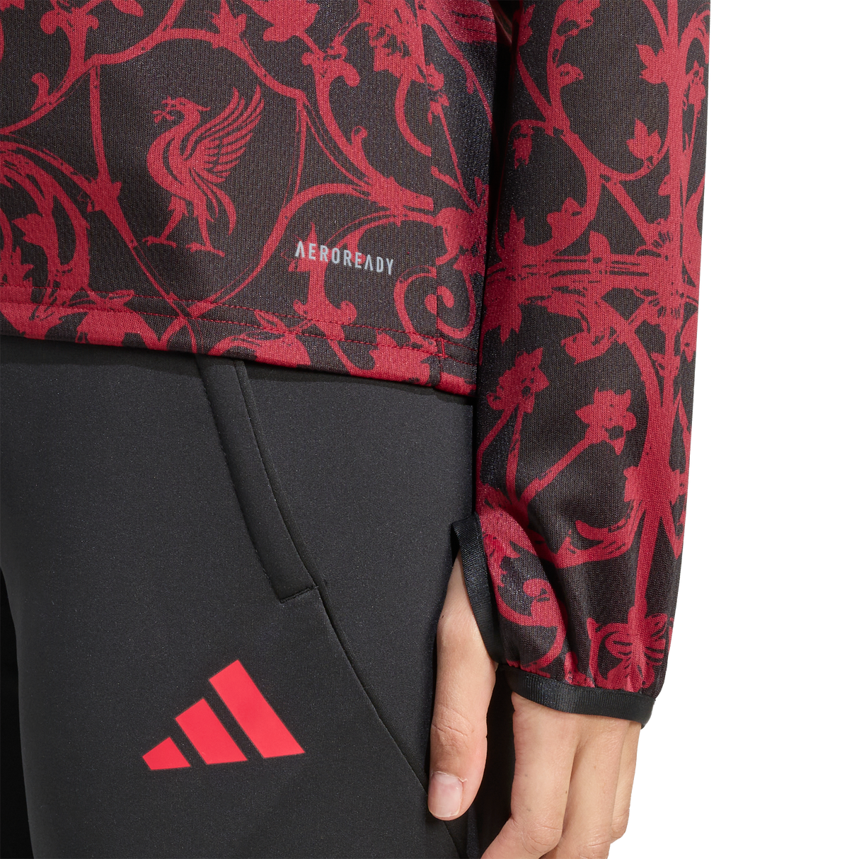 ADIDAS - Liverpool Fc 25/26 Pre Match Warm Top - Donna - Black - image 7