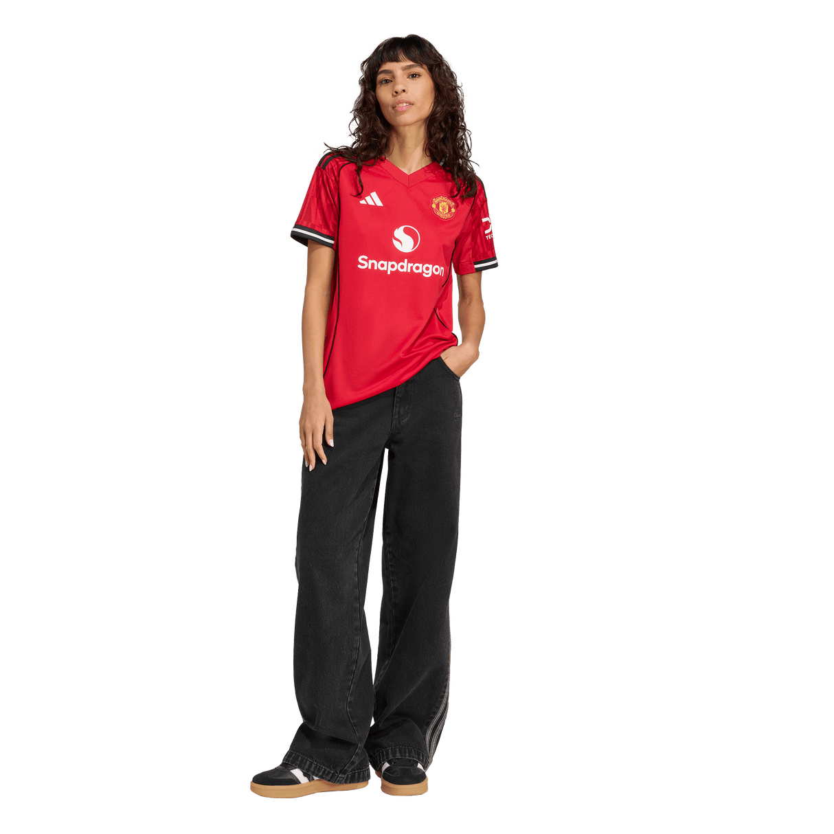 ADIDAS - Maglia Home Manchester United Fc 25/26 - Donna - Red - image 5