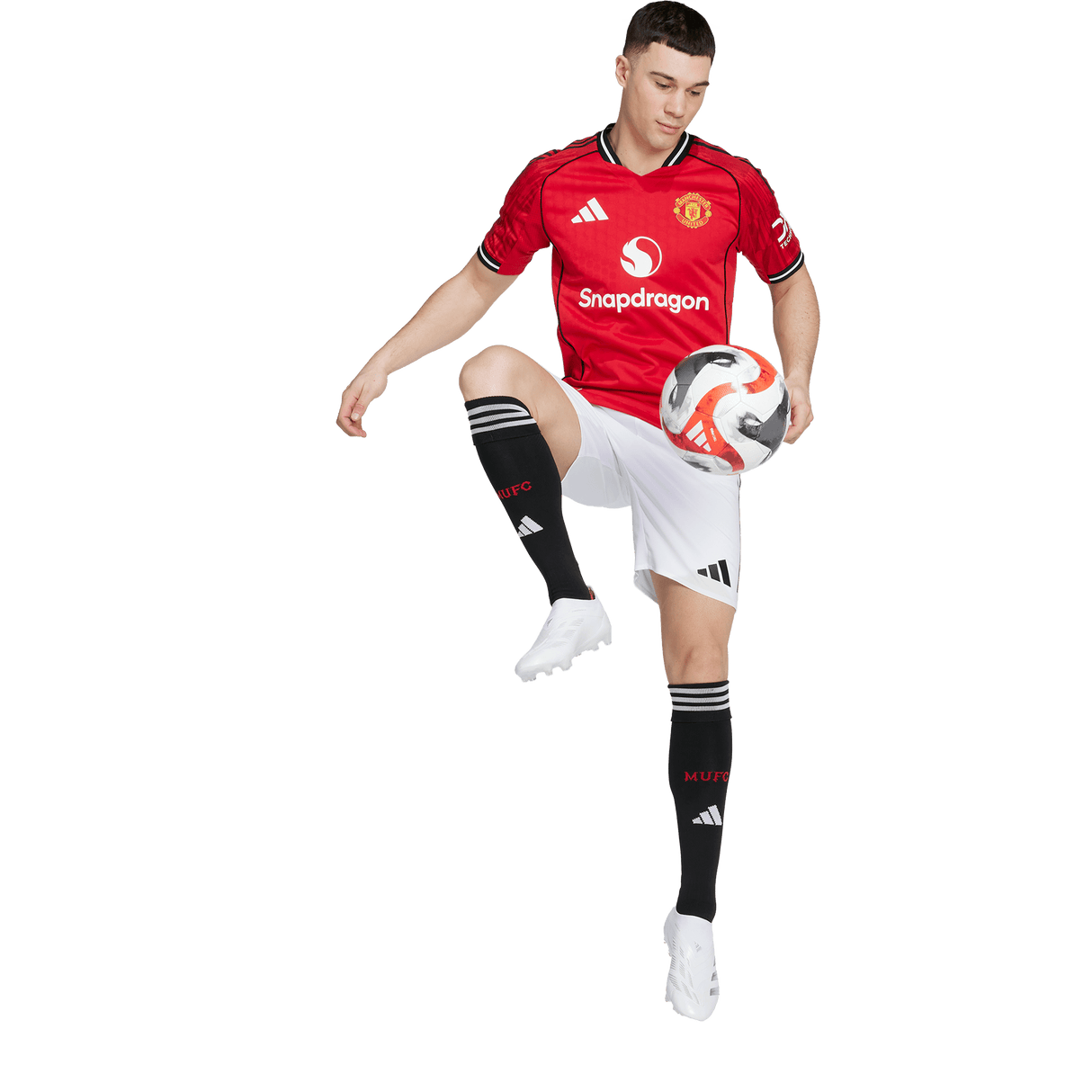 ADIDAS - Maglia Home Authentic Manchester United Fc 25/26 - Uomo - Red - image 5