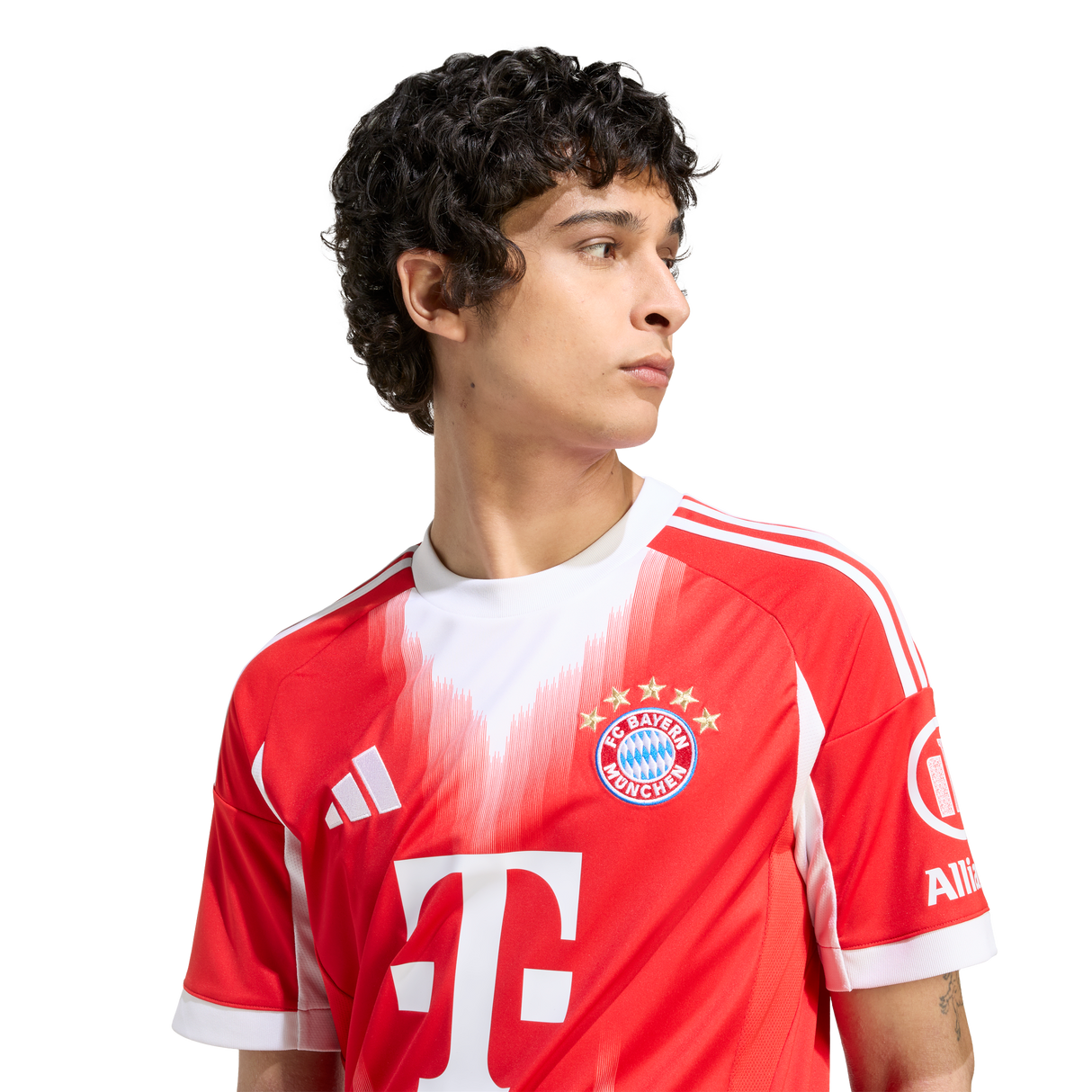 ADIDAS - Maglia Home Fc Bayern Monaco 25/26 - Uomo - Red - image 6
