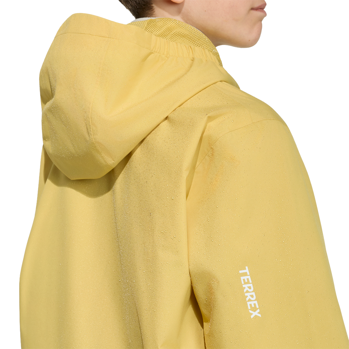 ADIDAS - TERREX Multi CLIMAPROOF 3-In-1 Fleece Jacket Kids - Beige - image 10