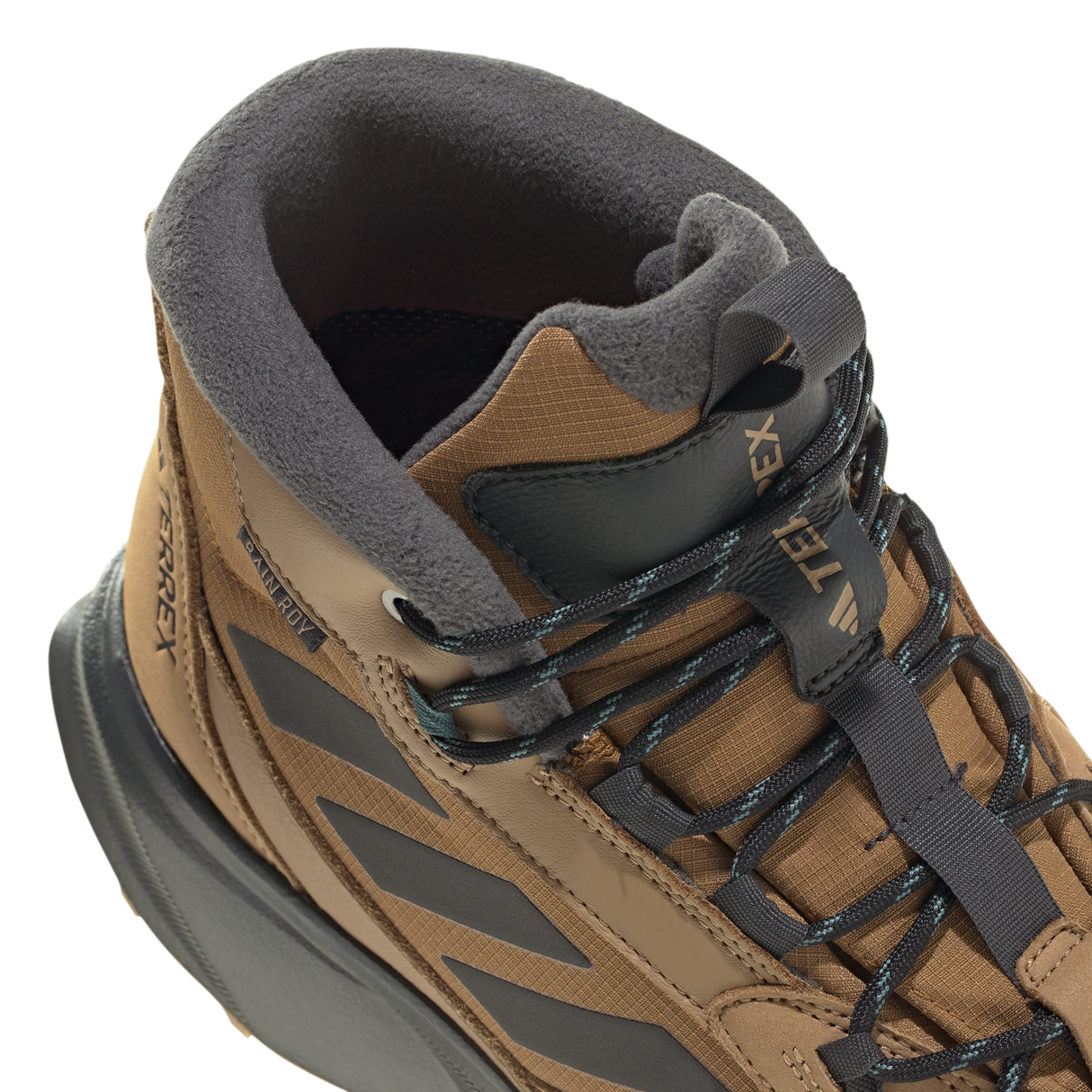 ADIDAS - Scarponi TERREX Winter Leather Mid Cut RAIN.RDY COLD.RDY - Beige - image 8