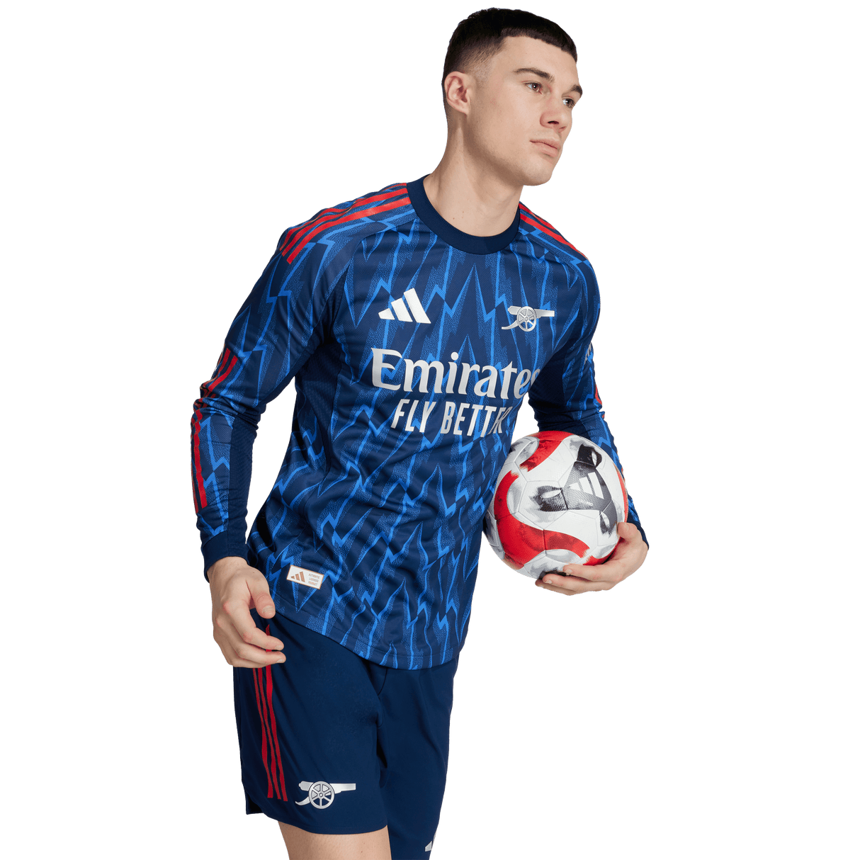 ADIDAS - Maglia A Maniche Lunghe 25/26 Arsenal Fc Autentica Da Trasferta - Uomo - Blue - image 6