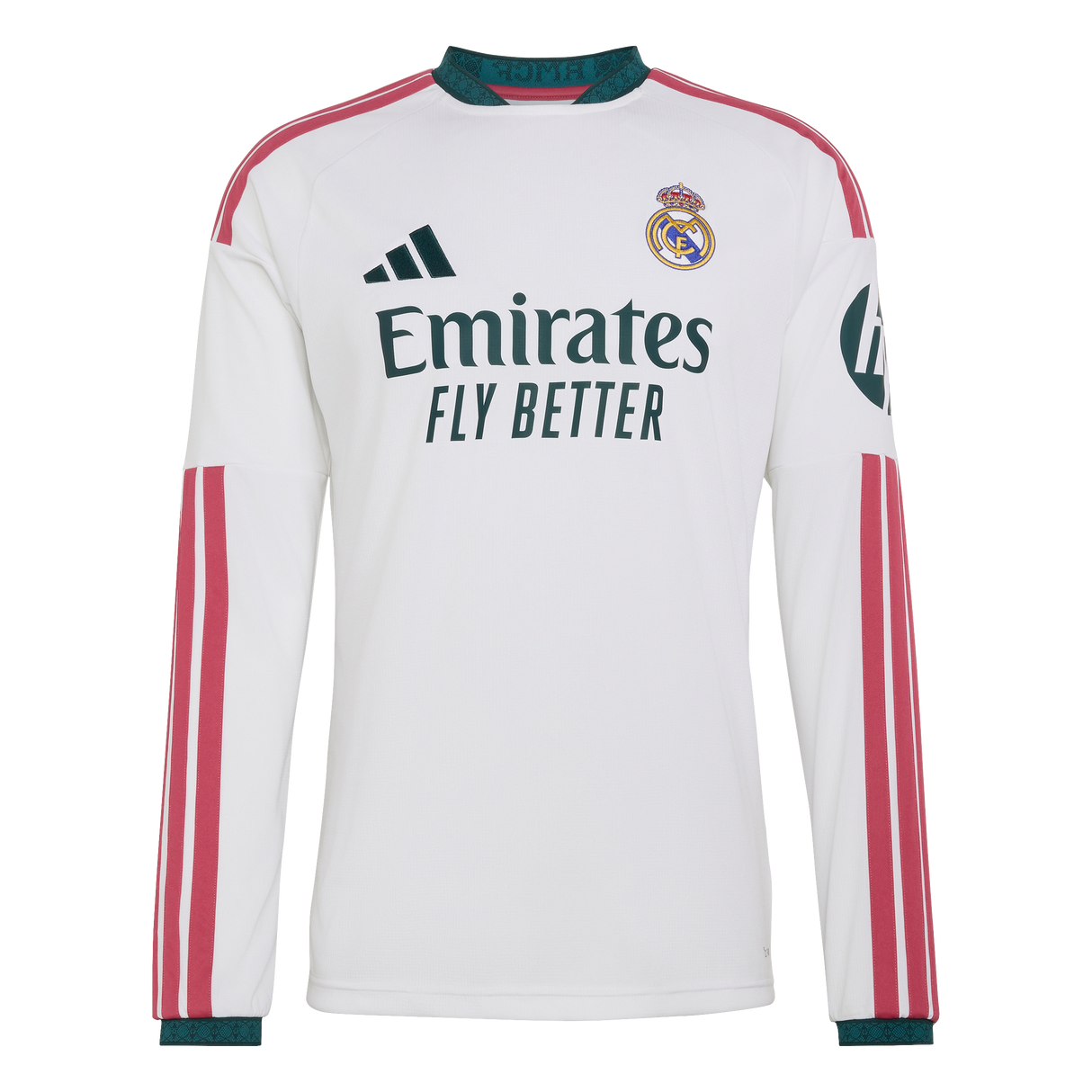 ADIDAS - Real Madrid 26/27 Home Jersey Long Sleeve - Uomo - White - image 1