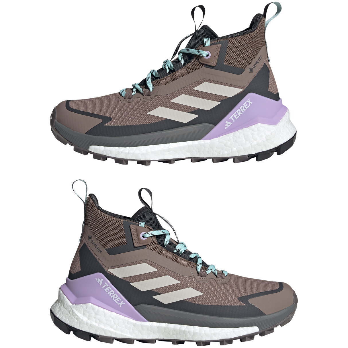 ADIDAS - Scarpe Da Hiking TERREX Free Hiker 2.0 GORE-TEX - Donna - Brown - image 10