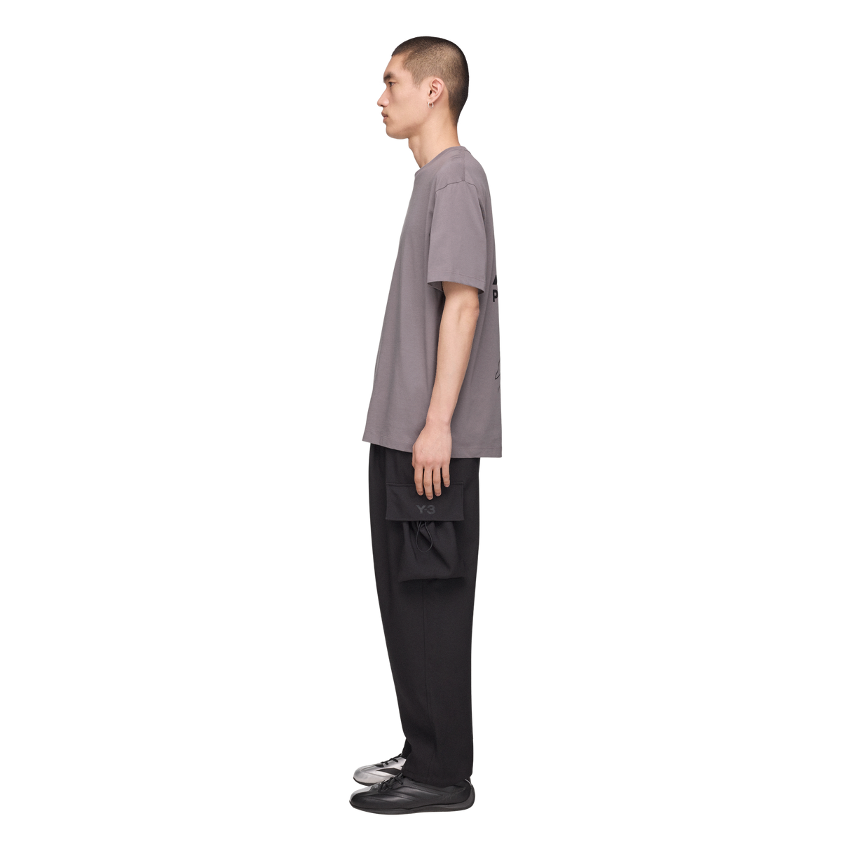 ADIDAS - Y-3 Mercedes - Amg Petronas Formula 1 Team Logo Stack Short Sleeve Tee - image 14