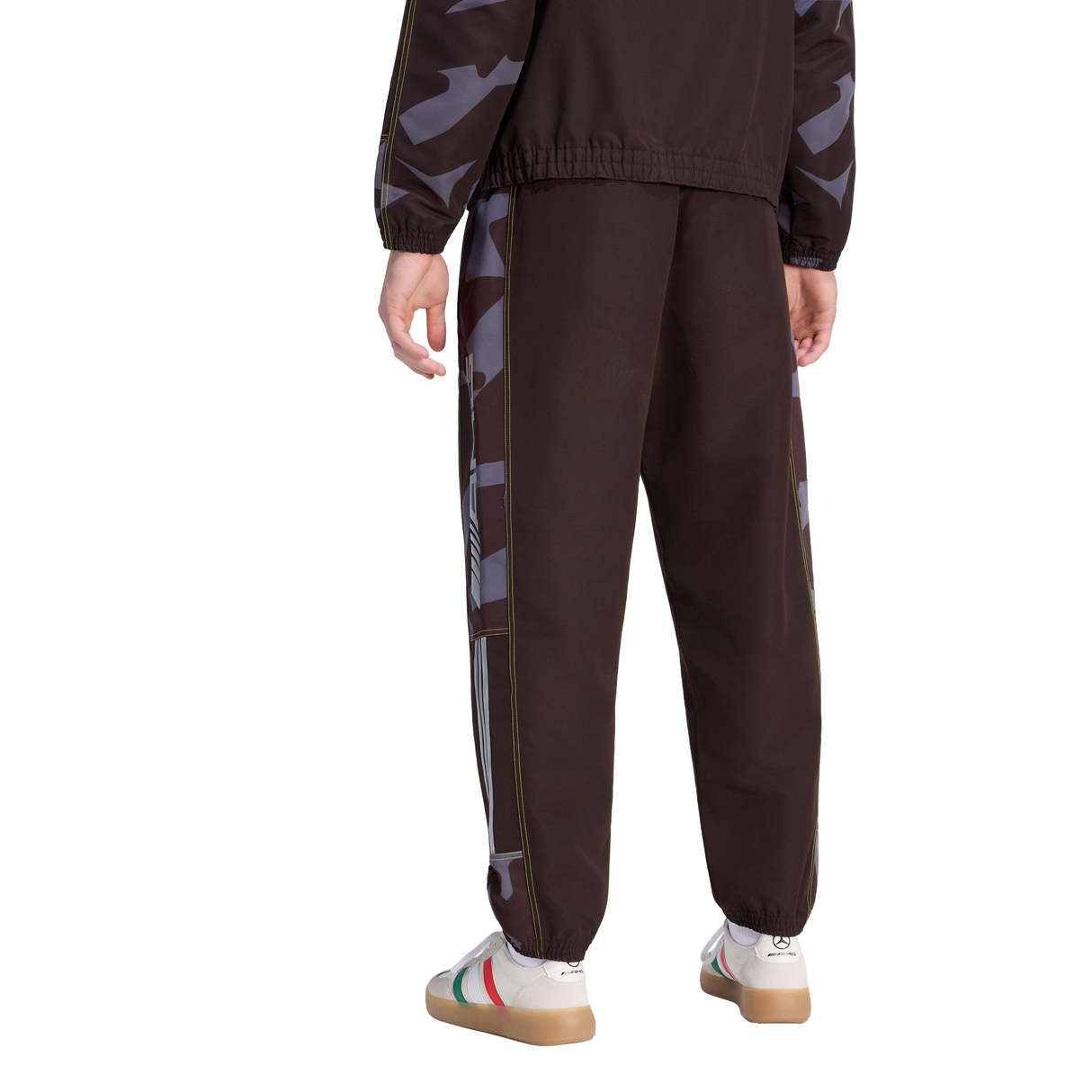 ADIDAS - Amg Camo Woven Track Pants - Brown - image 3
