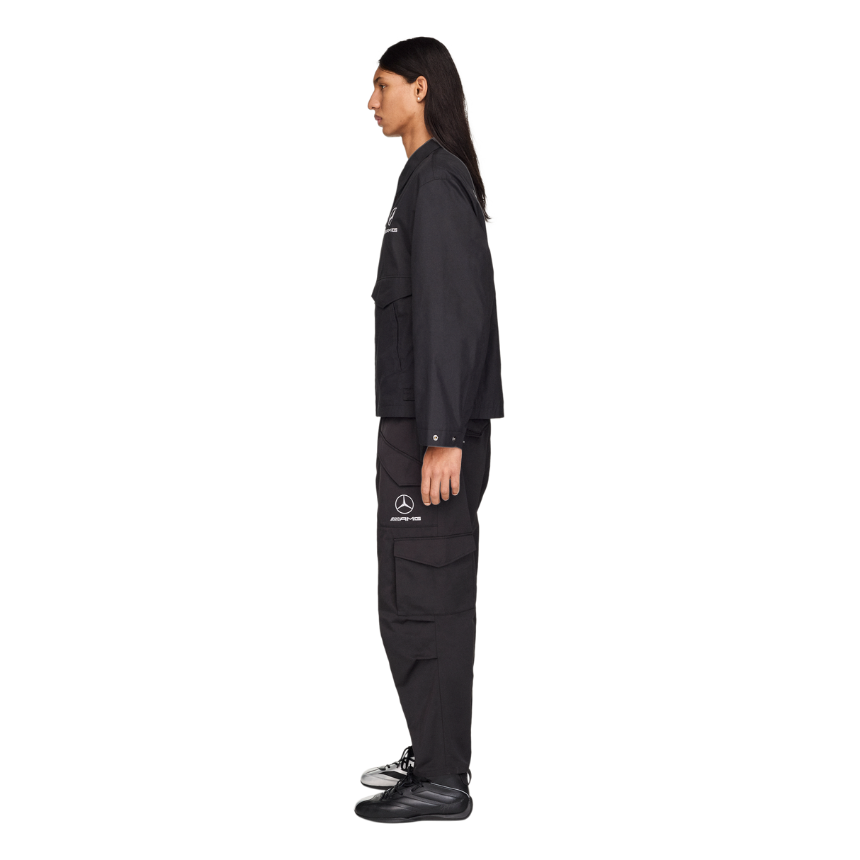 ADIDAS - Y-3 Mercedes - Amg Petronas Formula 1 Team Cargo Pants - Black - image 4