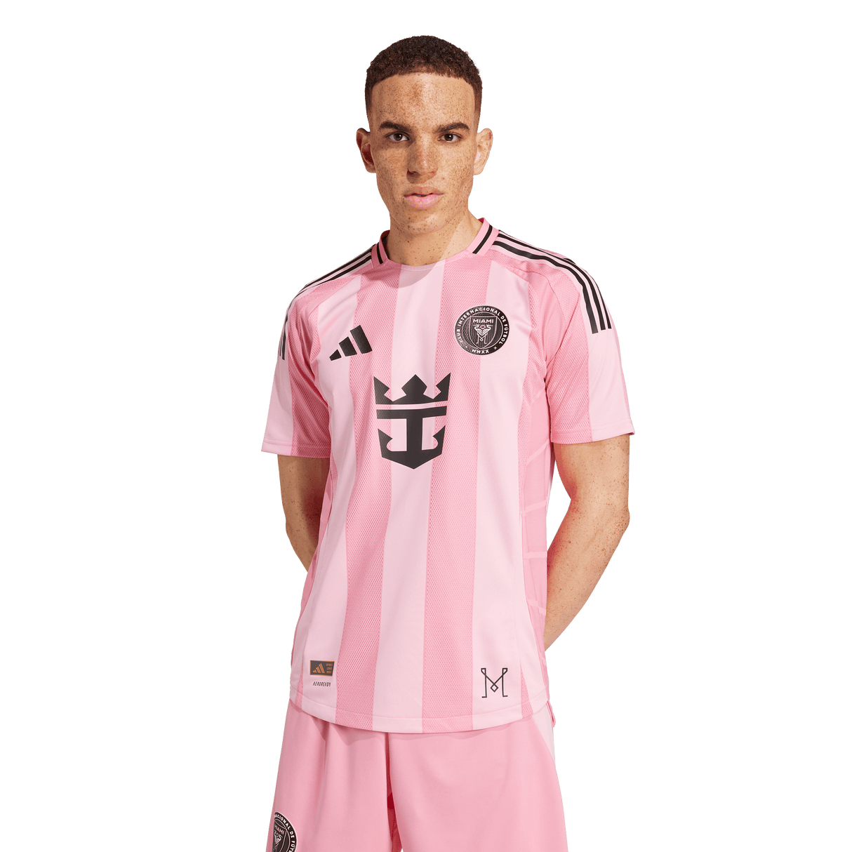 ADIDAS - Maglia Home Authentic 25/26 Messi Inter Miami Cf - Uomo - Pink - image 3