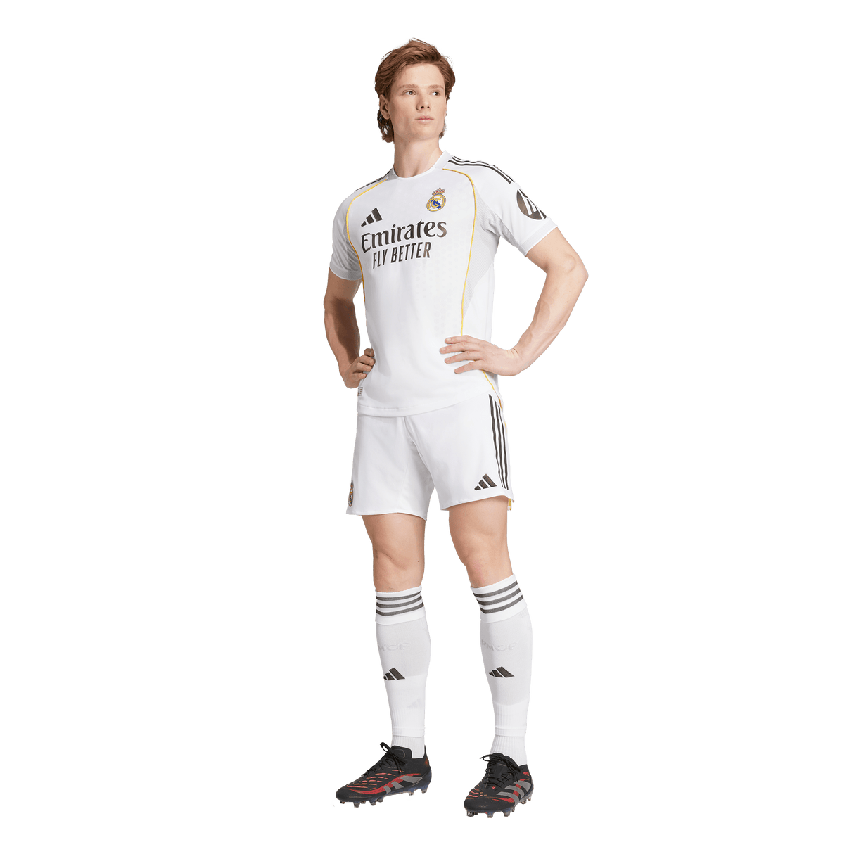 ADIDAS - Maglia Home Authentic Real Madrid 25/26 - Uomo - White - image 6