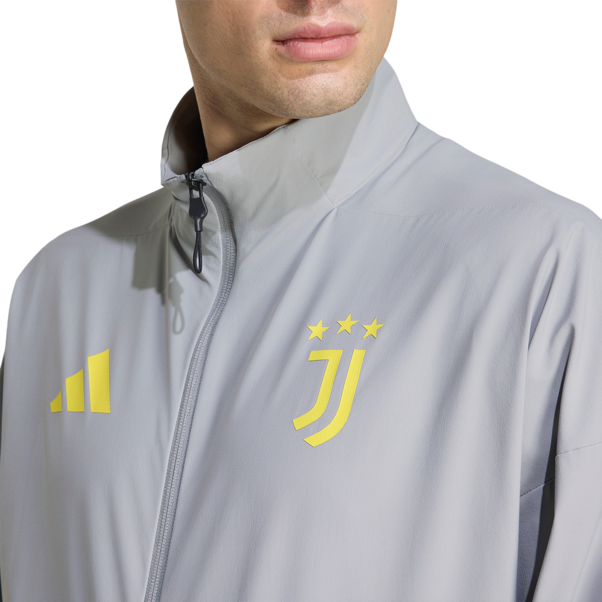 ADIDAS - Juventus Fc Z.N.E. Anthem Jacket - Uomo - Grey - image 5