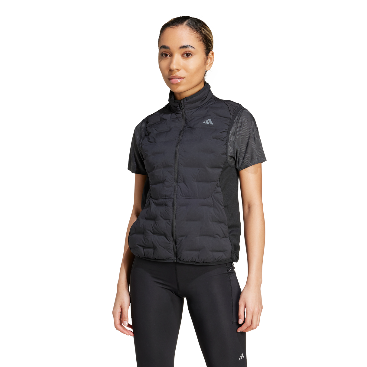 ADIDAS - Adizero Running Padded Vest - Donna - Black - image 3