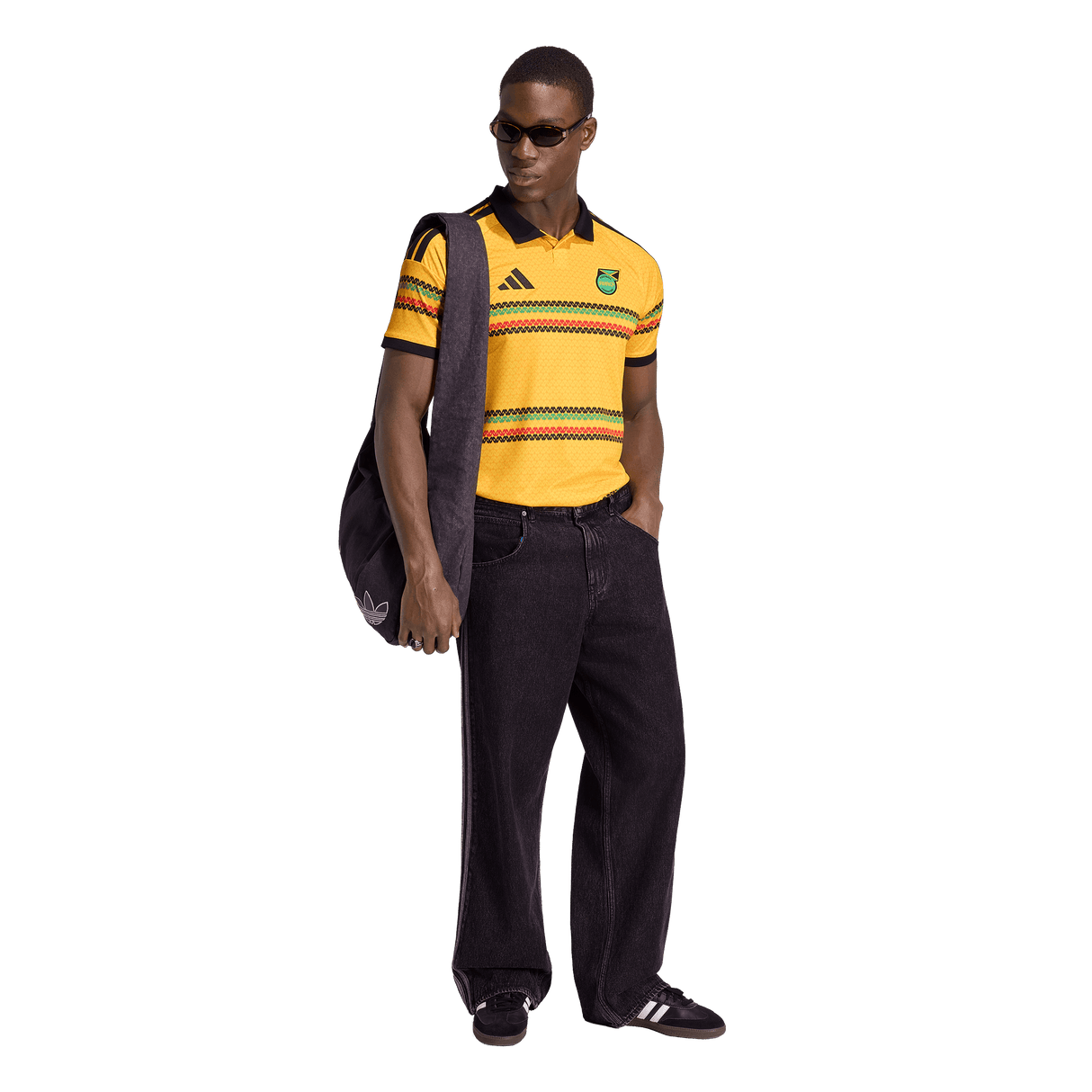 ADIDAS - Maglia Home Giamaica 26 X Bob Marley - Uomo - Yellow - image 5