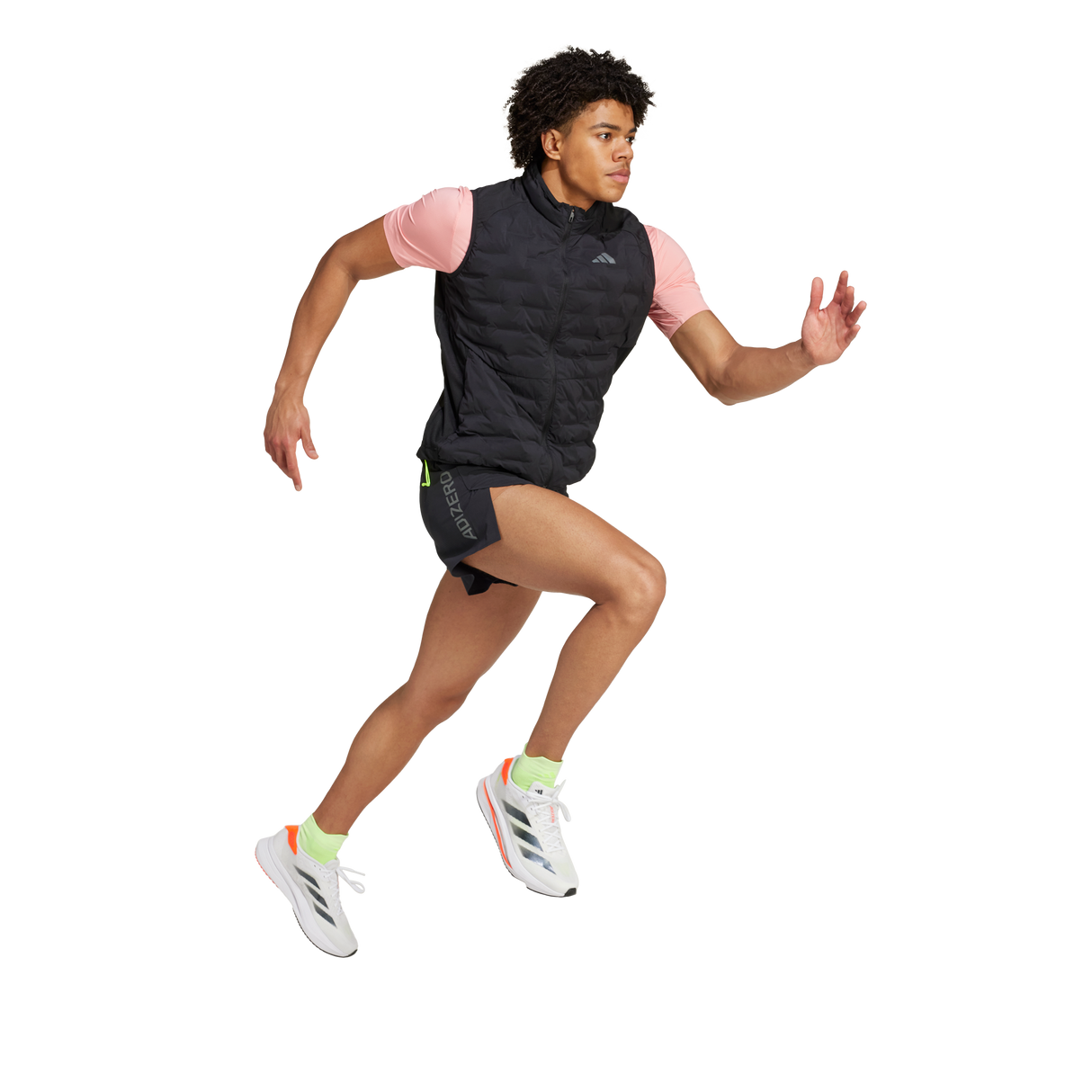 ADIDAS - Gilet Adizero Running Imbottito - Uomo - Black - image 6