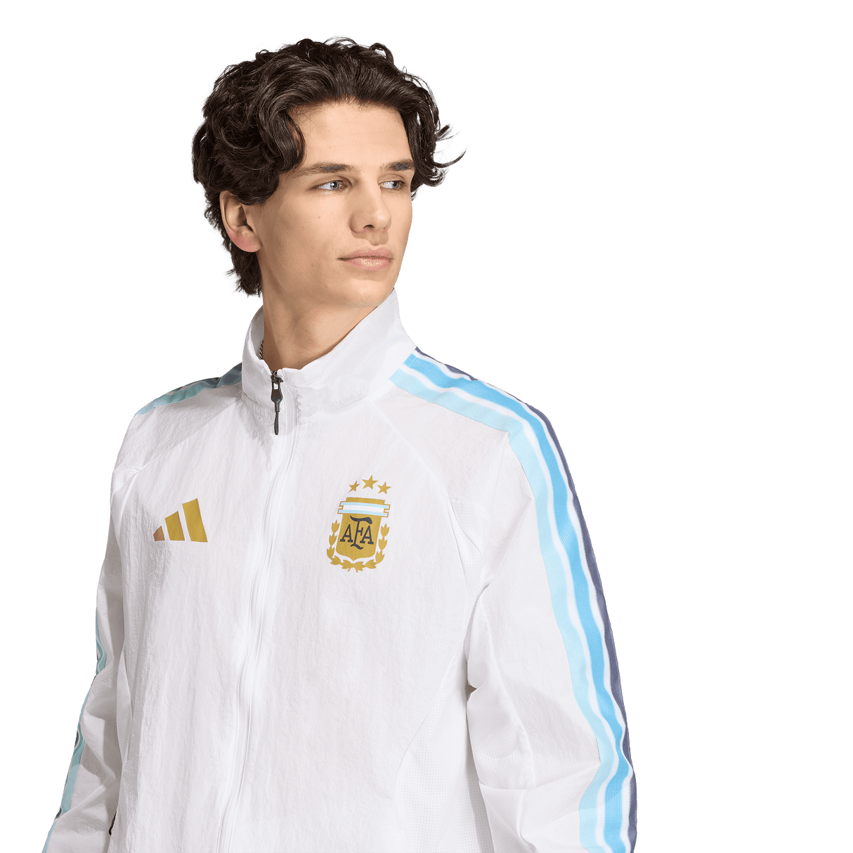 ADIDAS - Argentina Home Anthem Jacket - Uomo - White - image 6