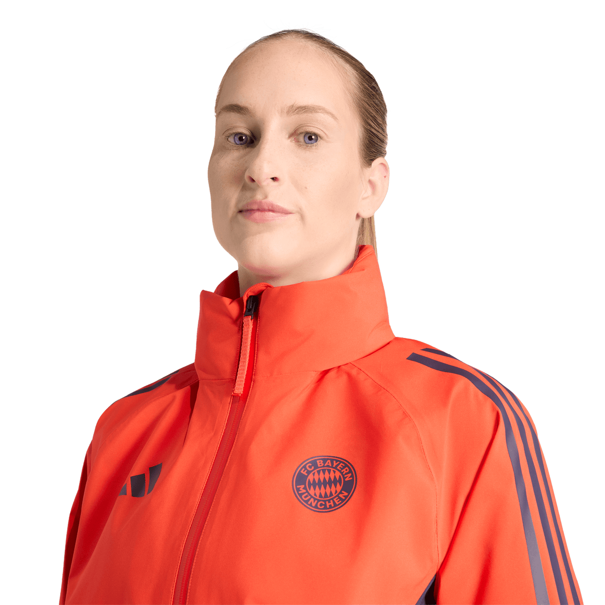ADIDAS - Fc Bayern 2025/2026 Tiro24 Rain Jacket - Donna - Red - image 6