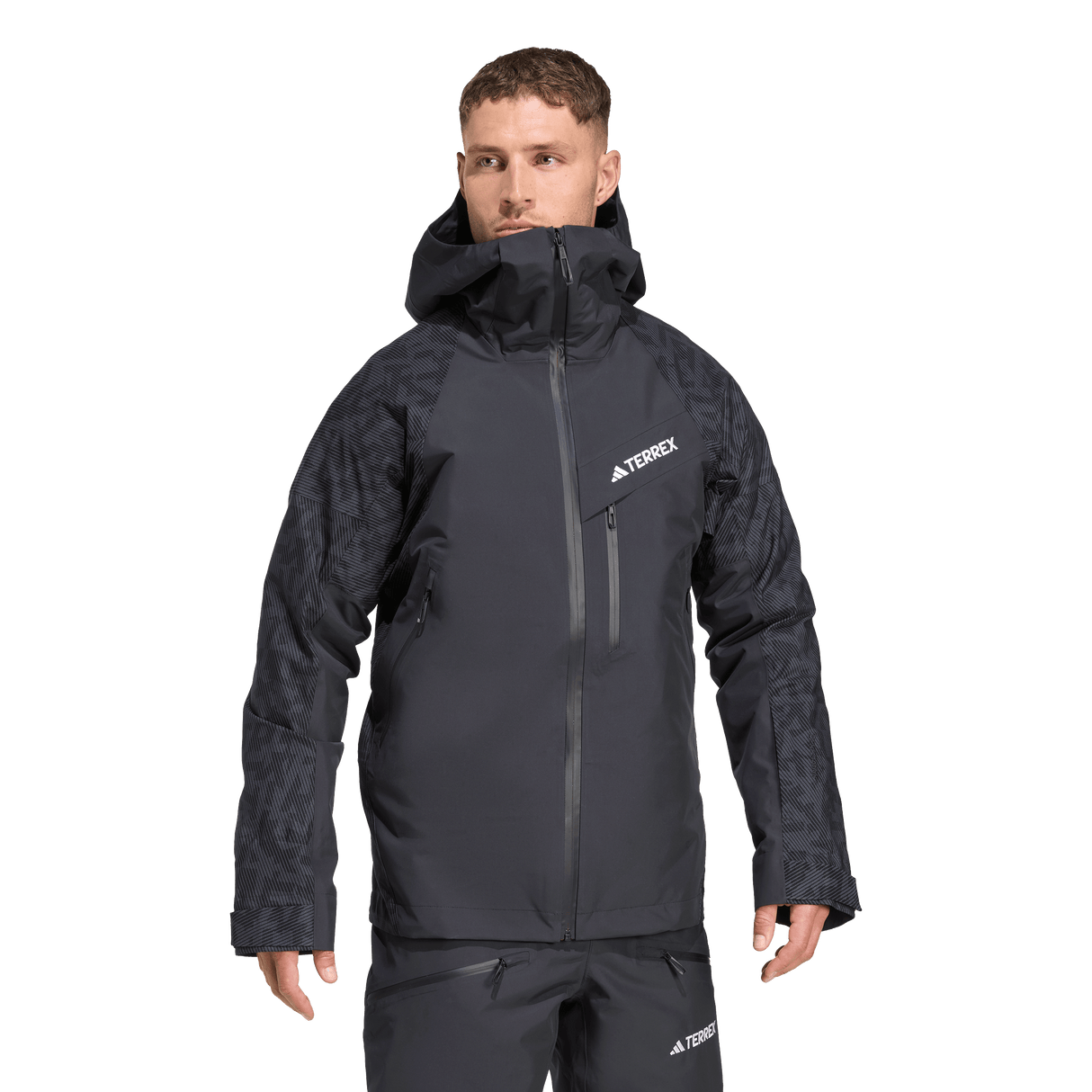 ADIDAS - TERREX Techrock Hybrid PRIMEKNIT CLIMAPROOF+ Jacket - Uomo - image 4