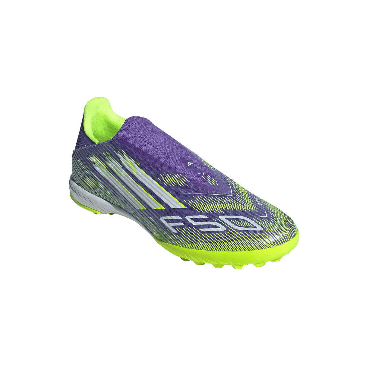 ADIDAS - F50 League Stivali Turf Senza Lacci - Purple - image 5