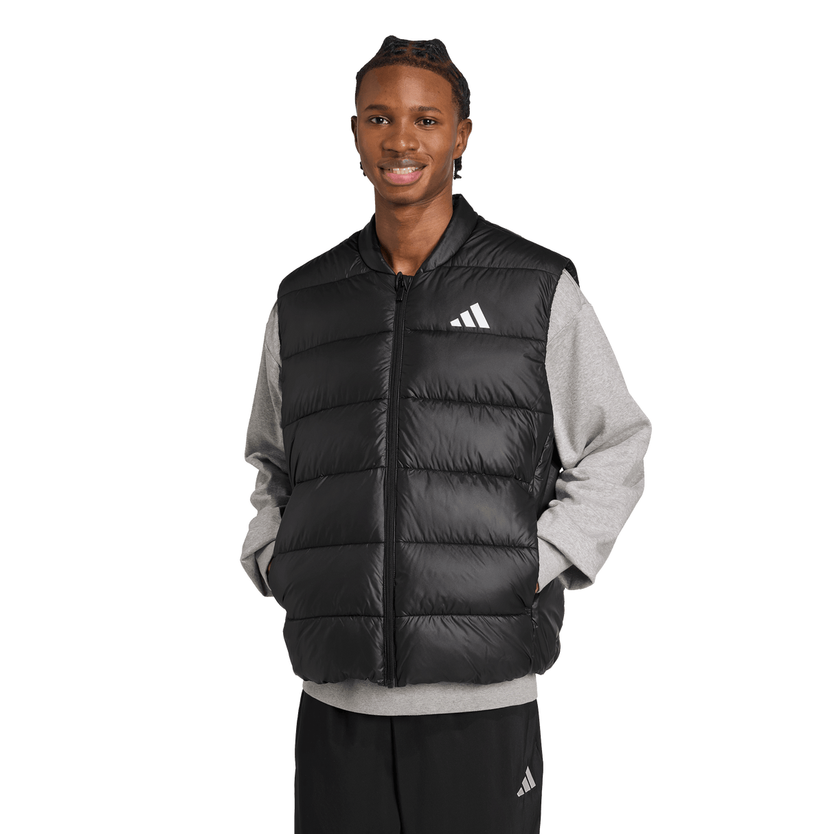 ADIDAS - Essentials CLIMAWARM Synthetic Down Puffer Vests - Uomo - Black - image 2