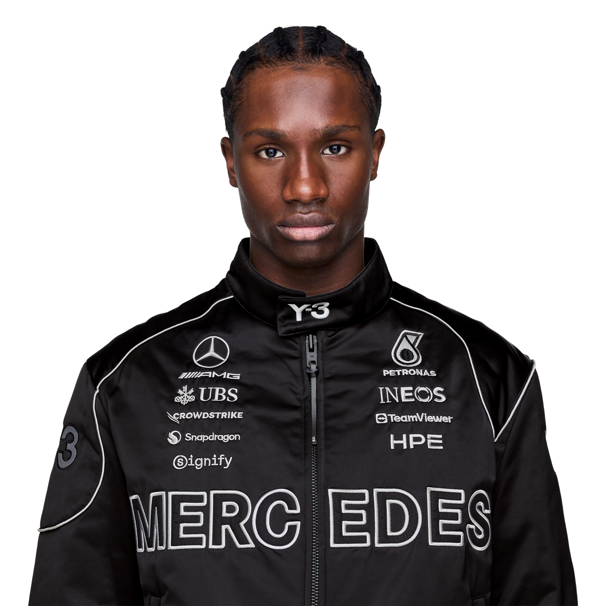 ADIDAS - Y-3 Mercedes - Amg Petronas Formula 1 Team Jacket - Black - image 7