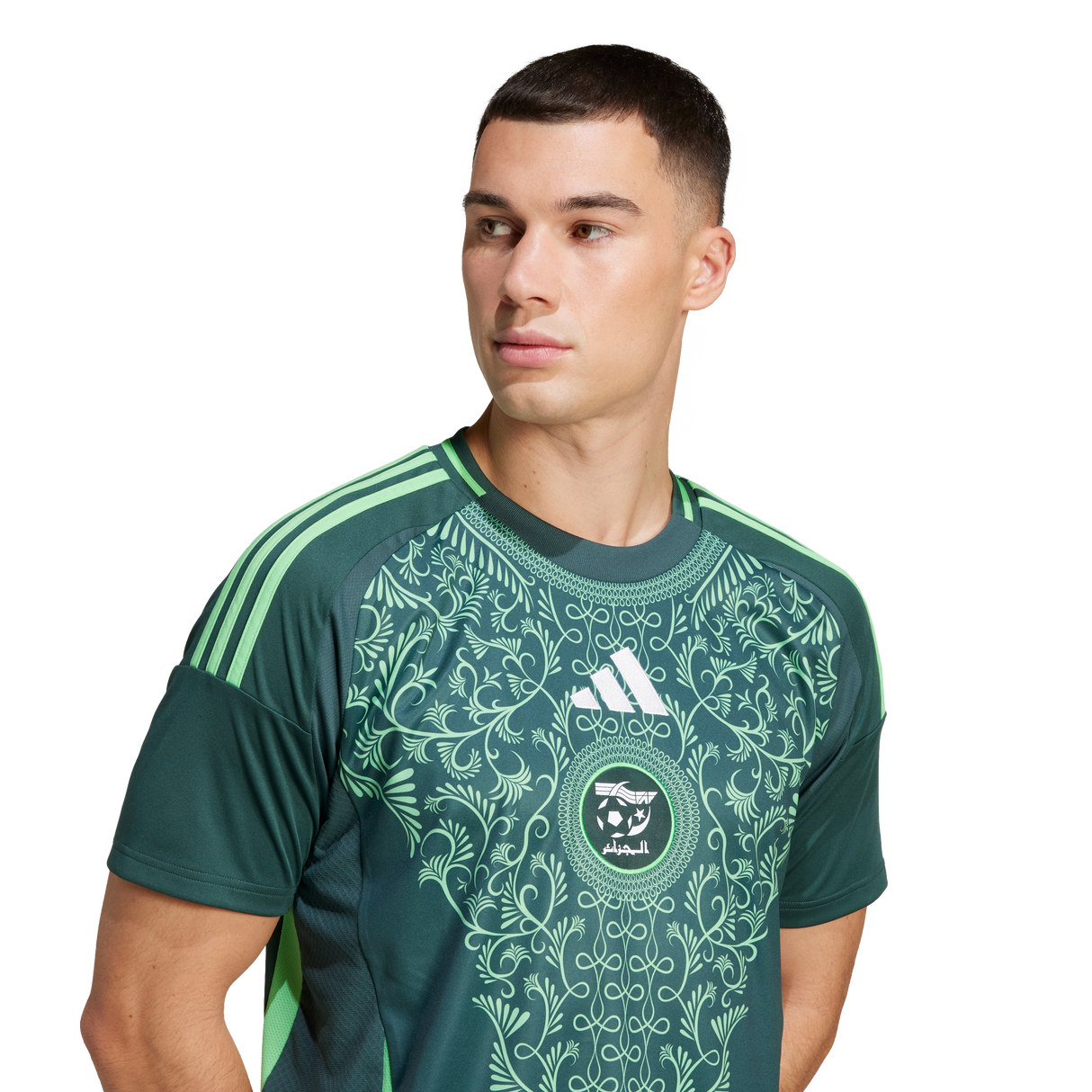 ADIDAS - Algeria Away Jersey - Uomo - Green - image 8