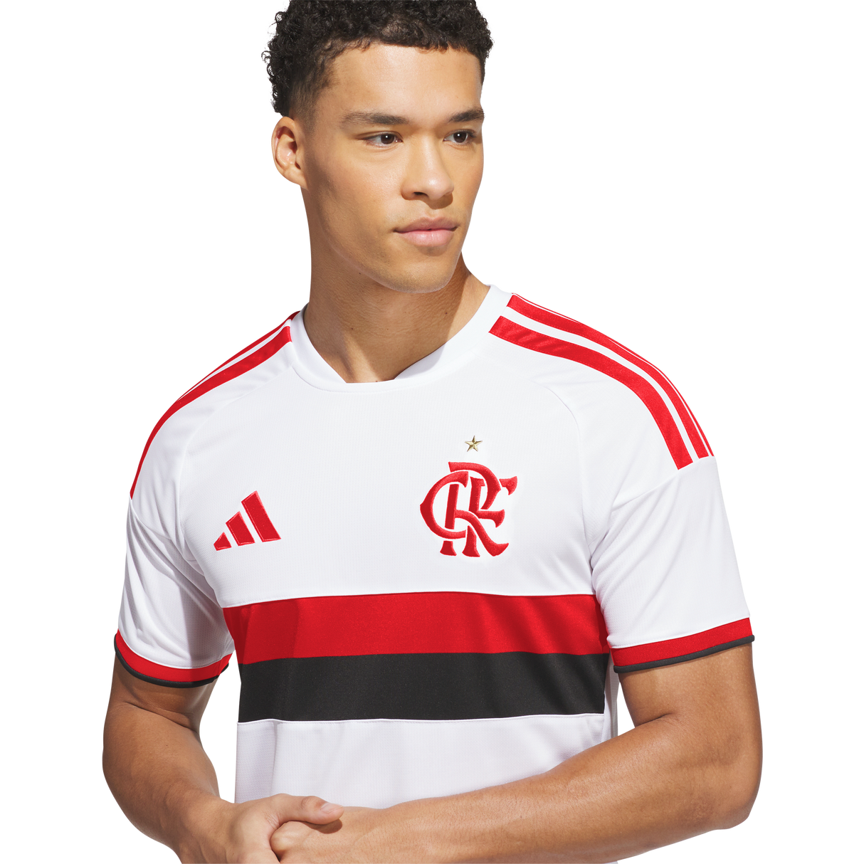 ADIDAS - Cr Flamengo 26 Away Jersey - Uomo - White - image 6