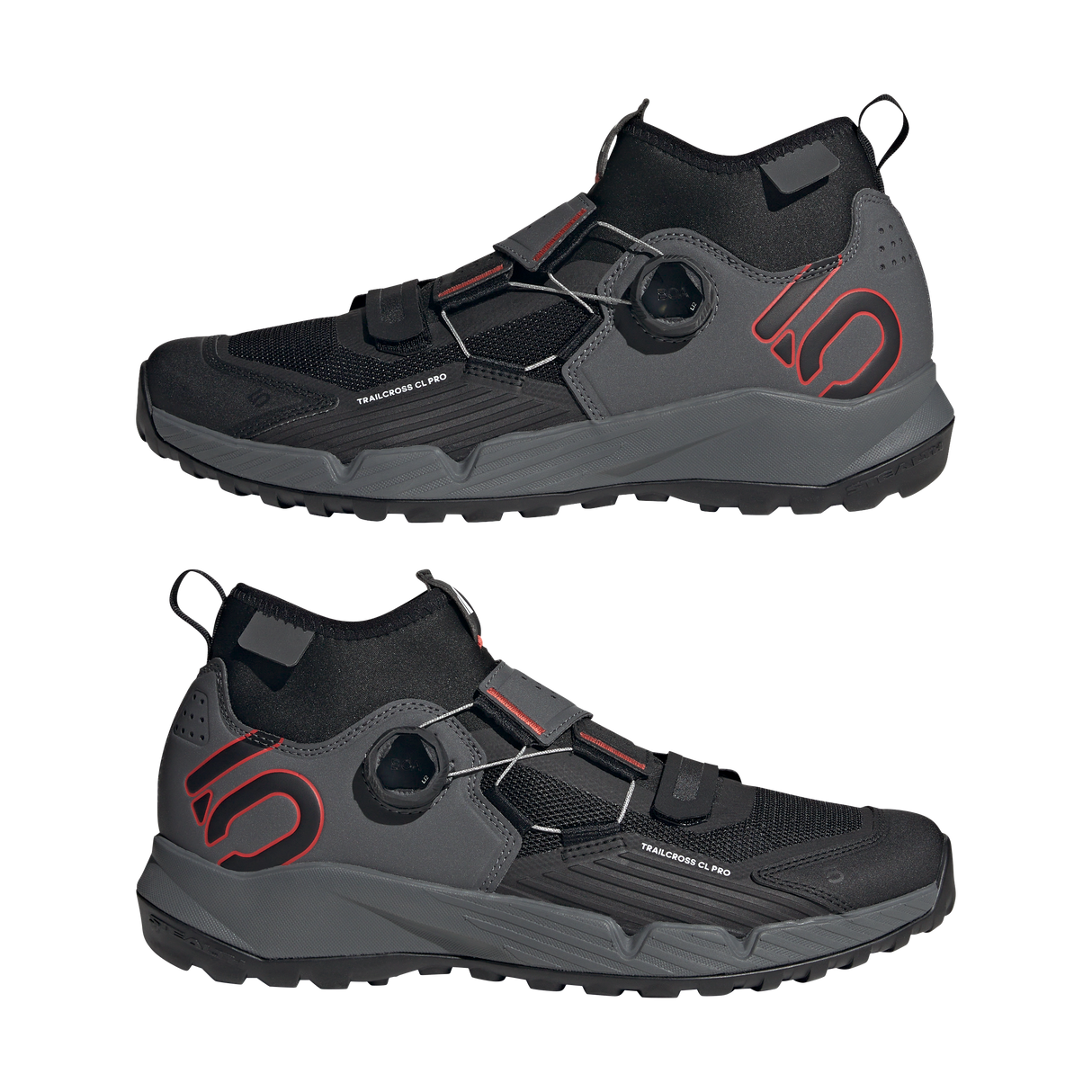 ADIDAS - Five Ten Trailcross Pro Clip-In Mountain Bike Shoes - Uomo - Grey - image 10