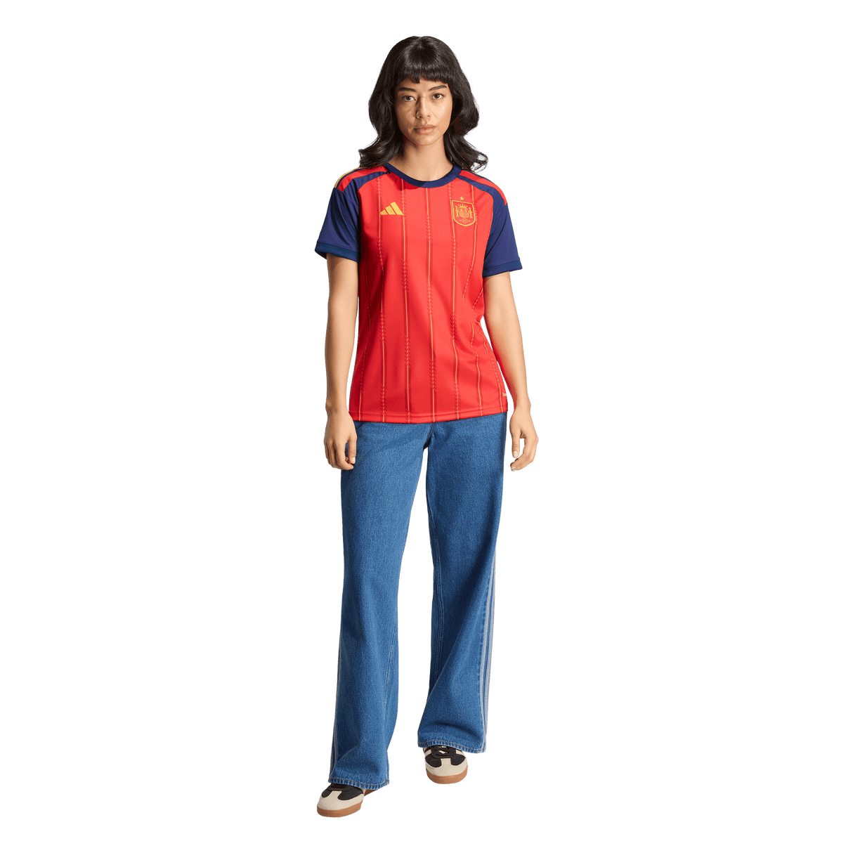 ADIDAS - Maglia Home Spain 26 - Donna - Red - image 5