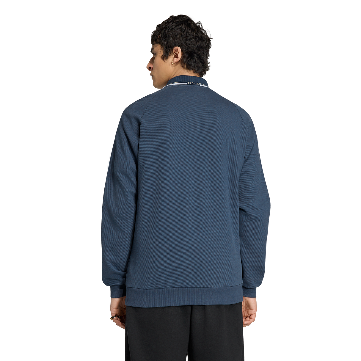 ADIDAS - Italy Away Anthem Jacket - Uomo - Blue - image 3