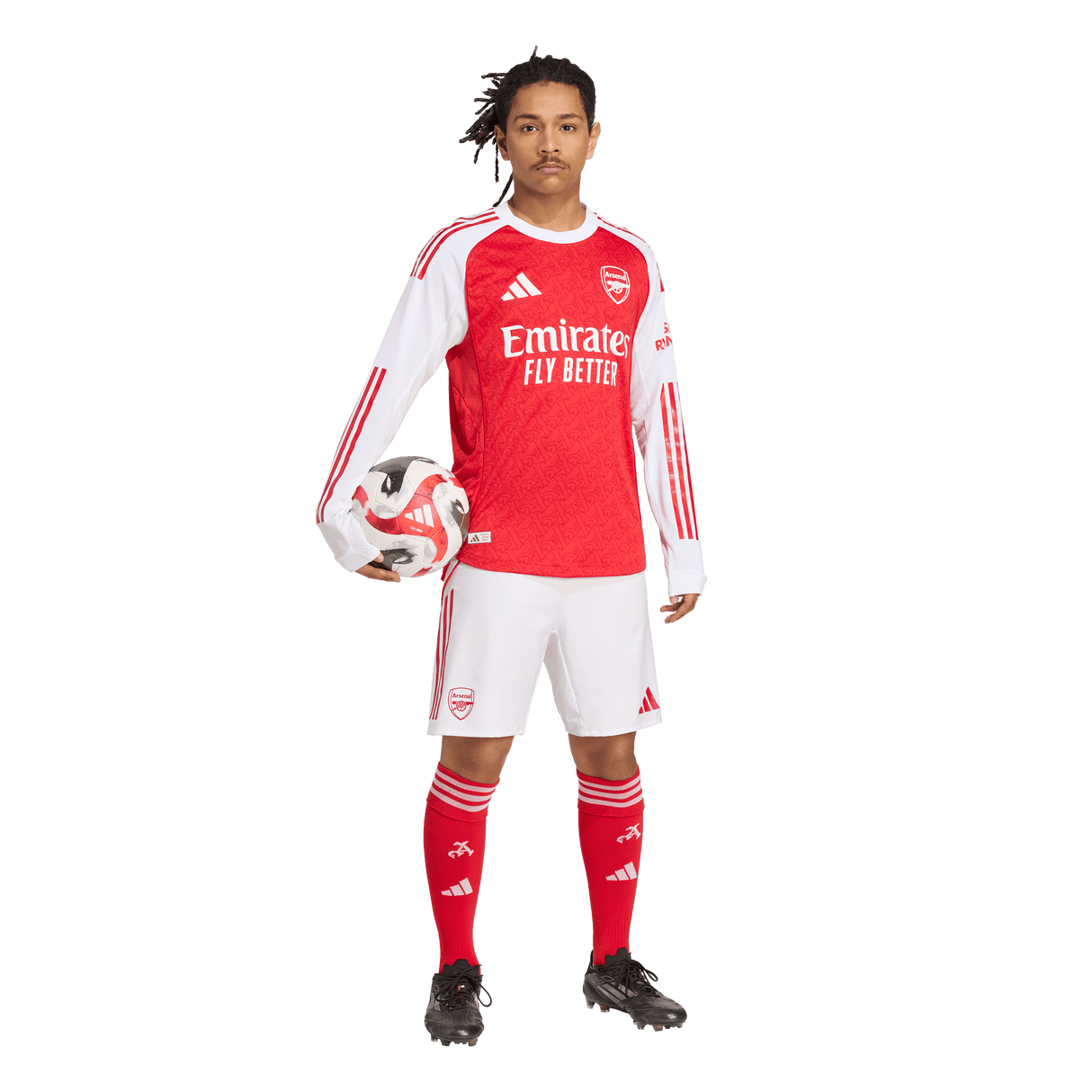 ADIDAS - Maglia Home Authentic 25/26 Long Sleeve Arsenal Fc - Uomo - Red - image 6