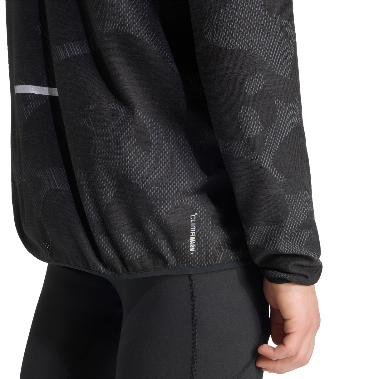 ADIDAS - Adi365 Running Half Zip CLIMAWARM+ Mid Long Sleeve - Uomo - Black - image 6