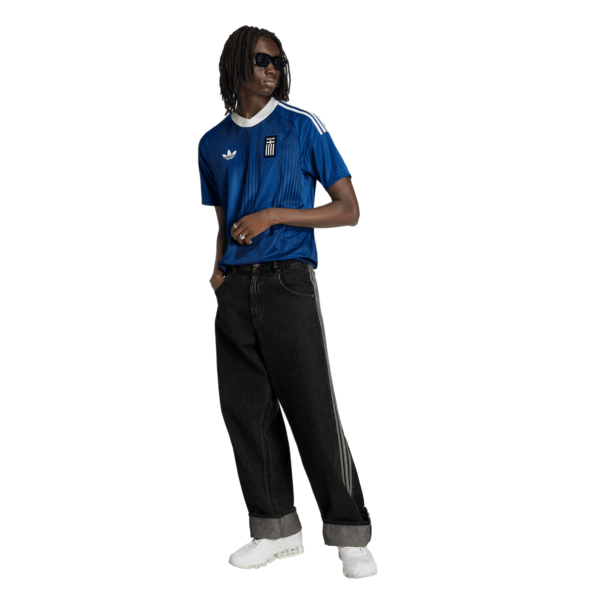 ADIDAS - Greece 26 Away Jersey - Uomo - Blue - image 5