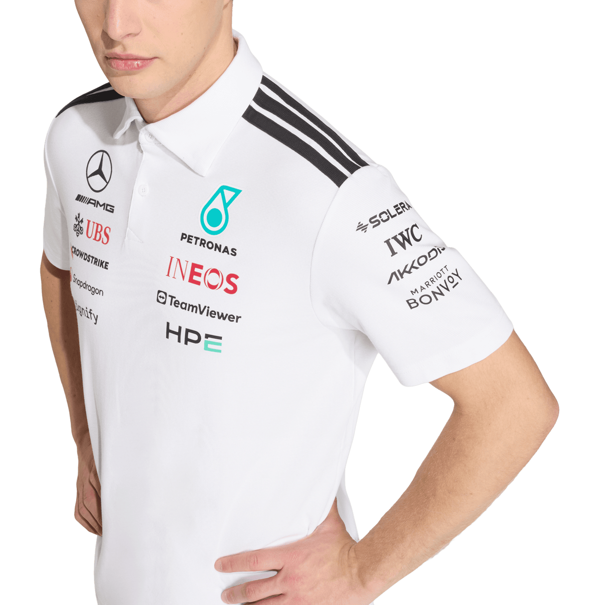 ADIDAS - Polo Mercedes-Amg Petronas Formula 1 Team Engineers - Uomo - image 14