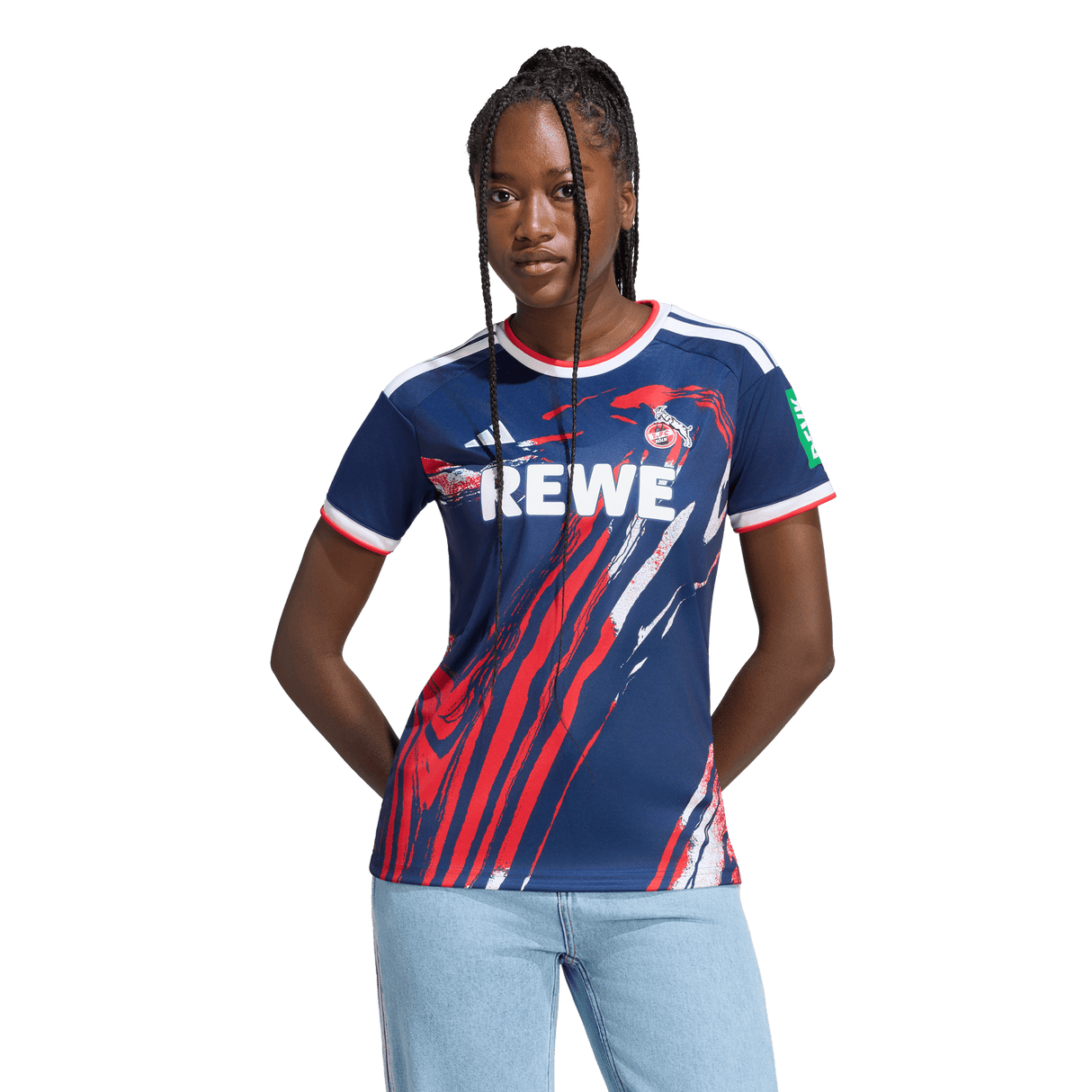 ADIDAS - Fc Koeln Football Jersey - Donna - Blue - image 3