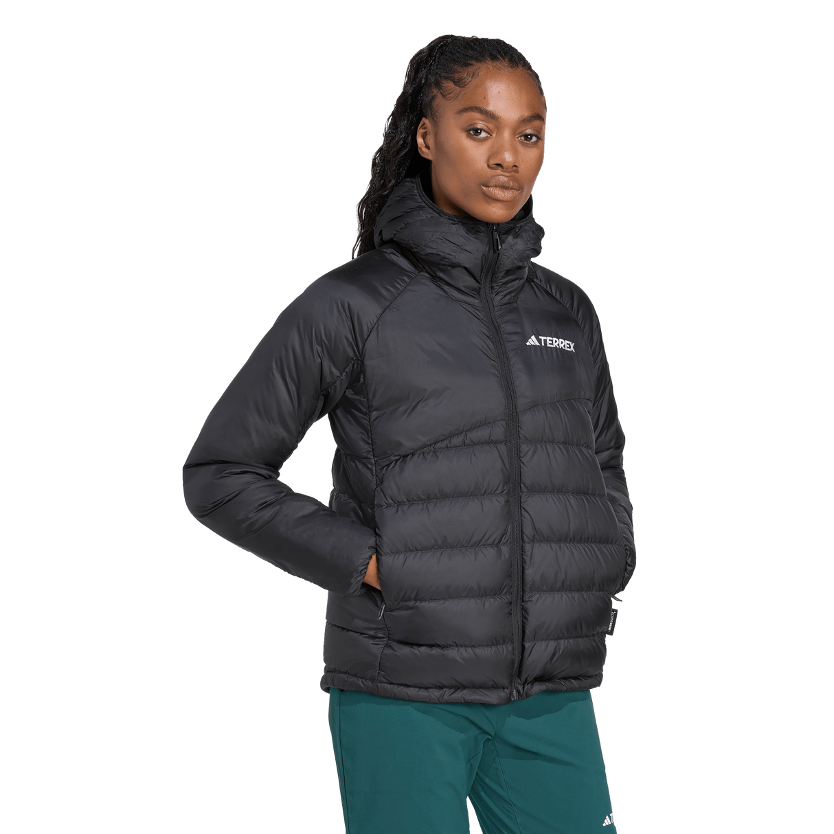 ADIDAS - Giacca Con Cappuccio In Piumino TERREX Xperior CLIMAWARM+ - Donna - image 4