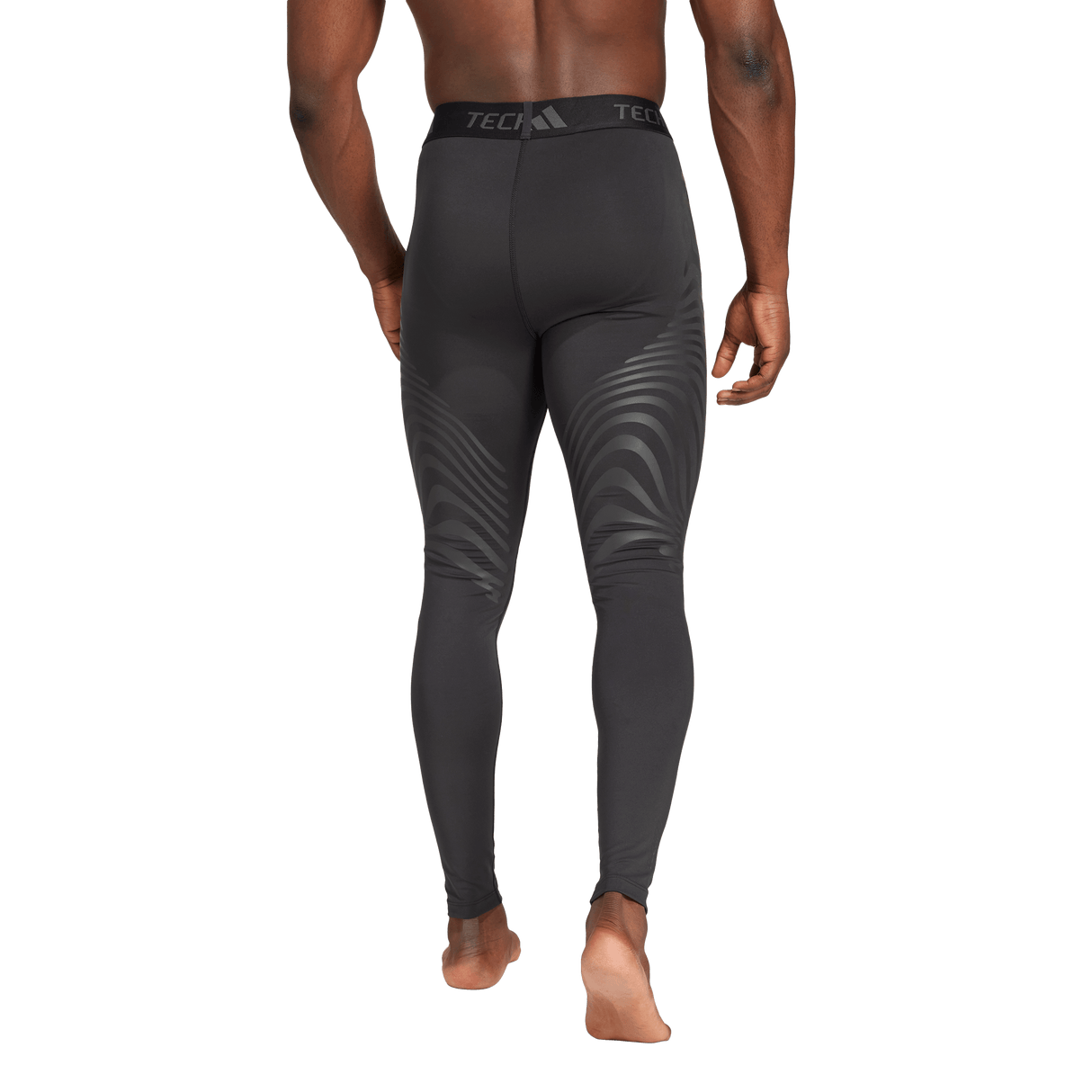 ADIDAS - TECHFIT Control Training Long Tights - Uomo - Black - image 4