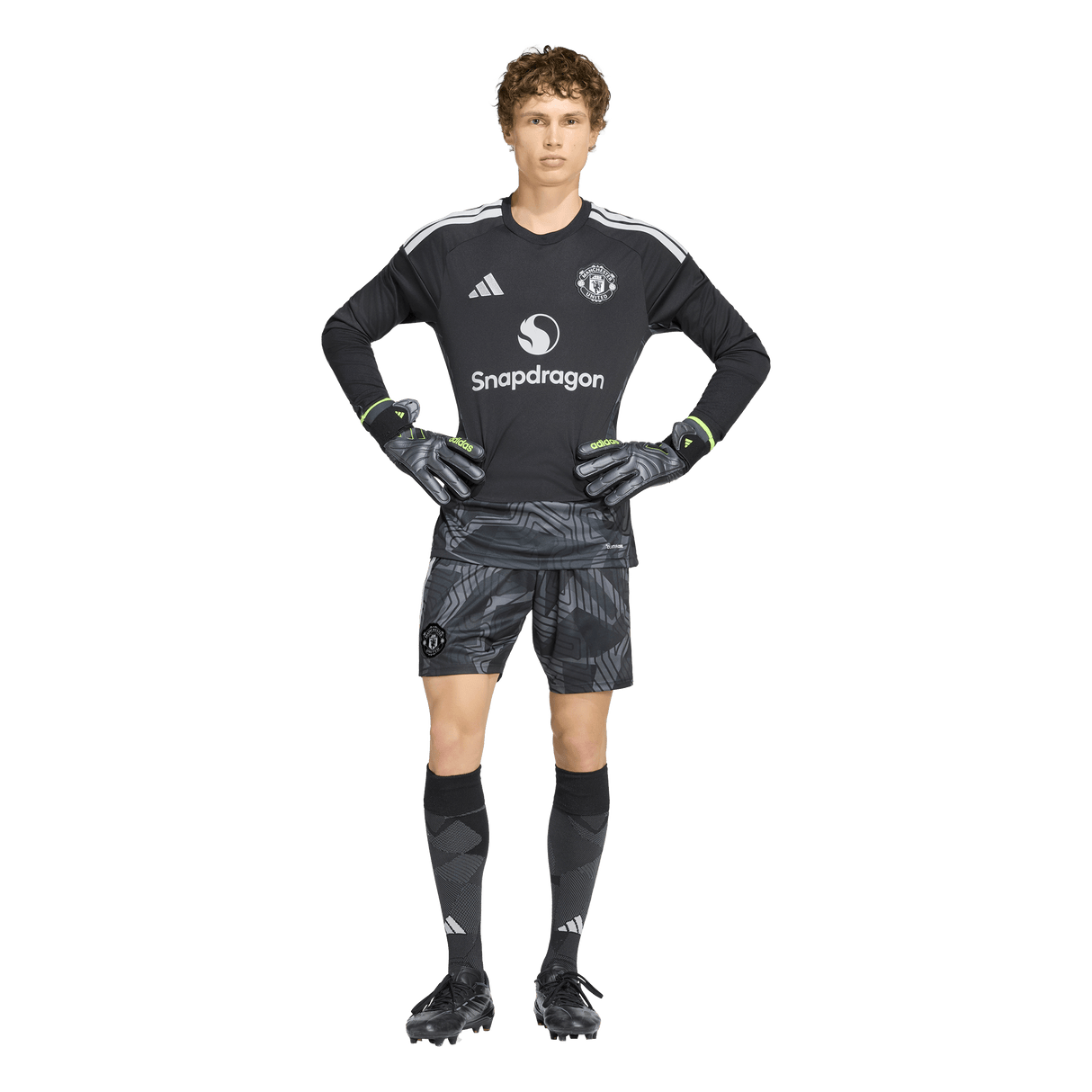 ADIDAS - Manchester United 26/27 Goalkeeper Jersey Longsleeve - Uomo - Black - image 6