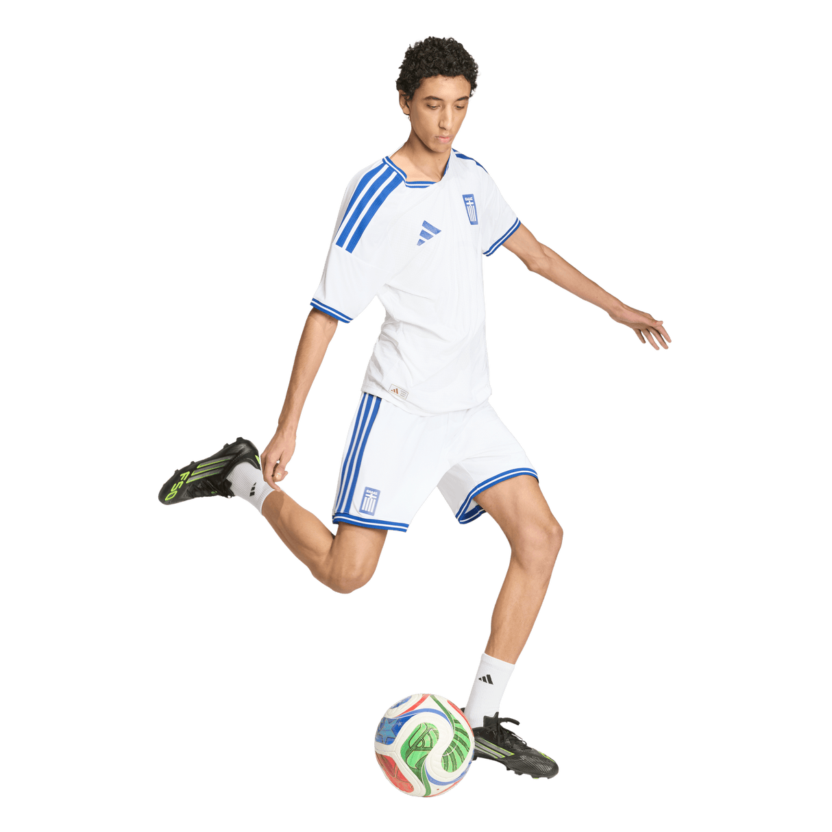 ADIDAS - Greece 26 Home Authentic Jersey - Uomo - White - image 5